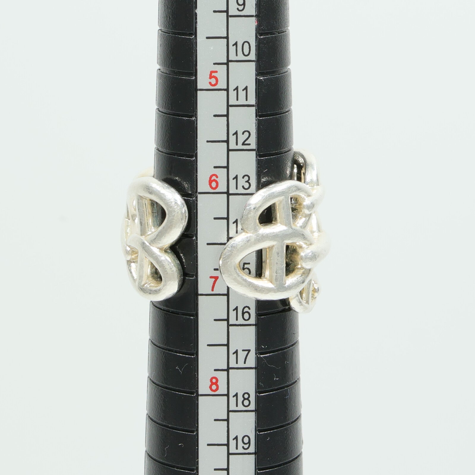 HERMES 925純銀Chaine d'Ancre Enchainee Large Ring戒指