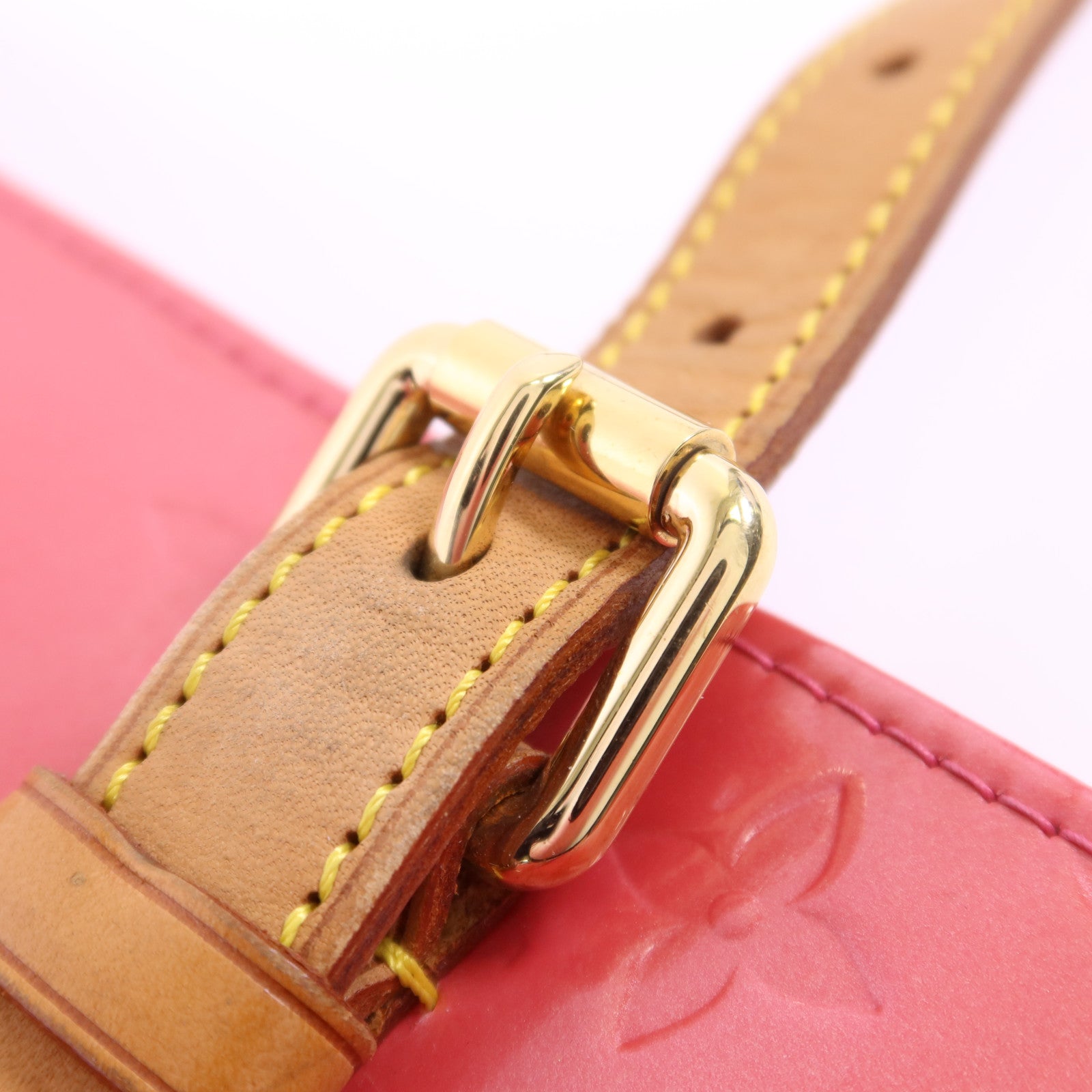 LOUIS VUITTON 【激減優惠】Vernis Brentwood金扣肩背袋