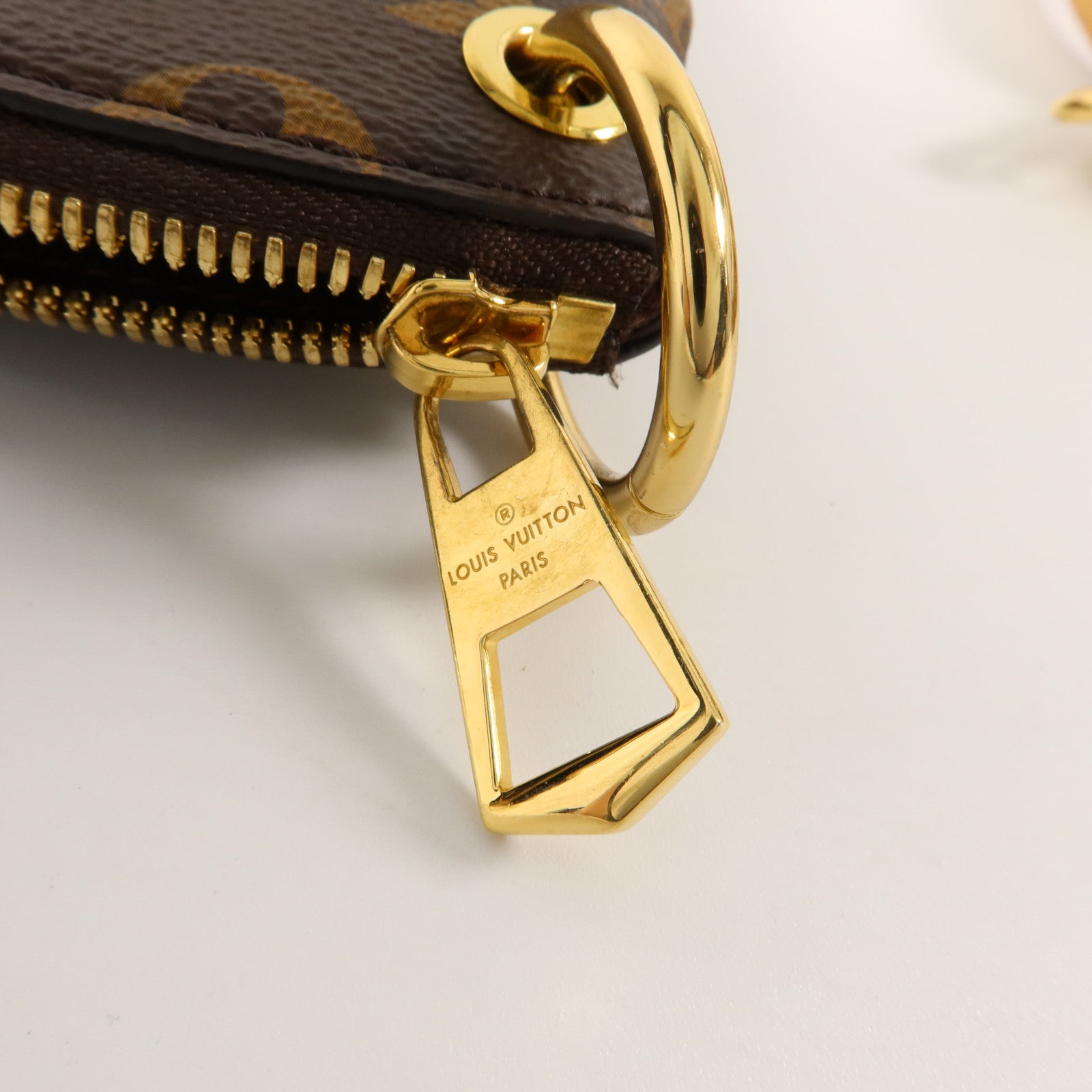 LOUIS VUITTON Monogram Odeon PM金扣肩背袋