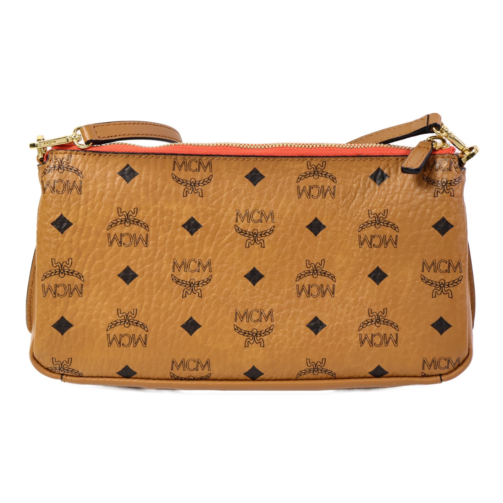 MCM 塗層帆布Shoulder Bag肩背袋