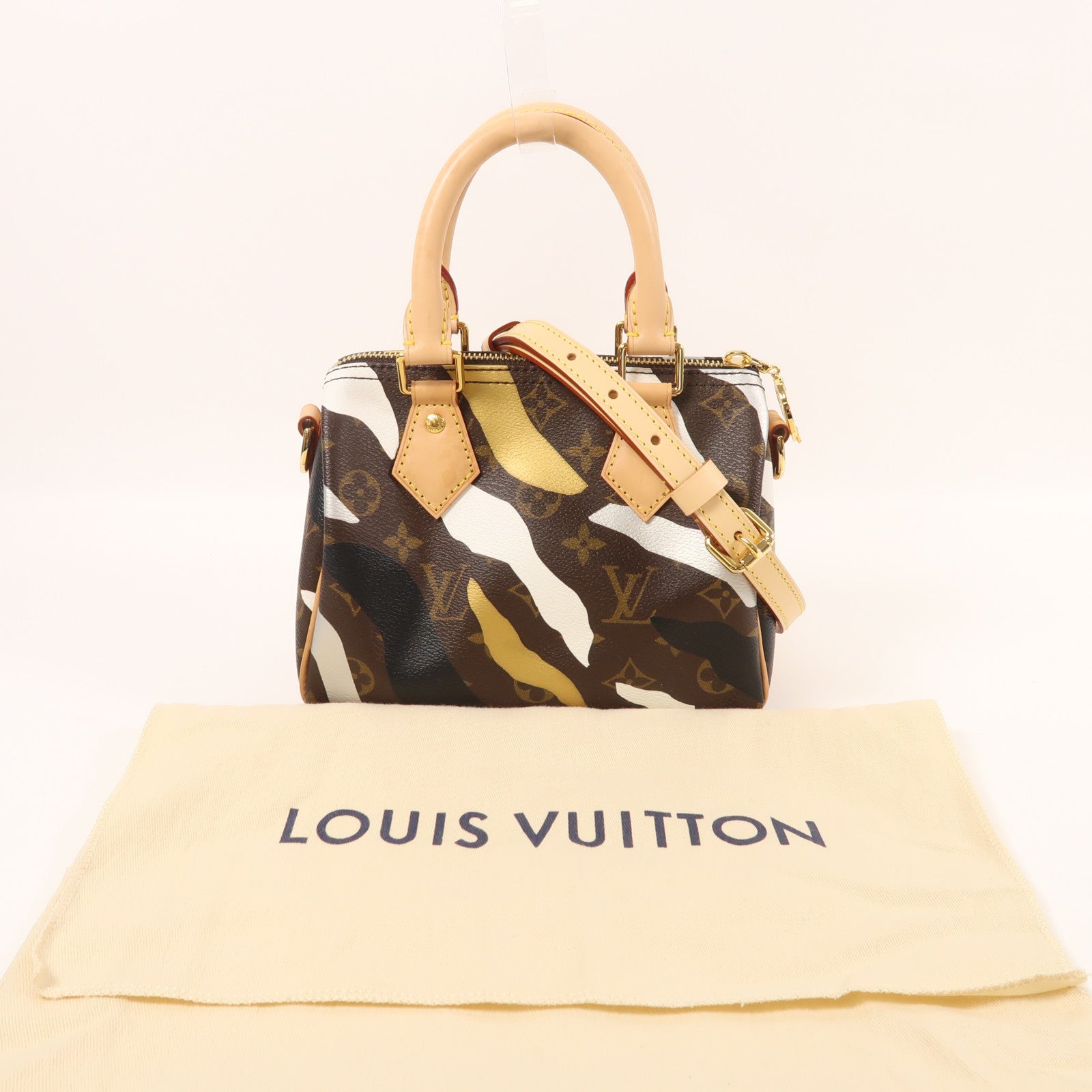 LOUIS VUITTON Monogram Speedy BB LV X LOL金扣手挽肩背兩用袋