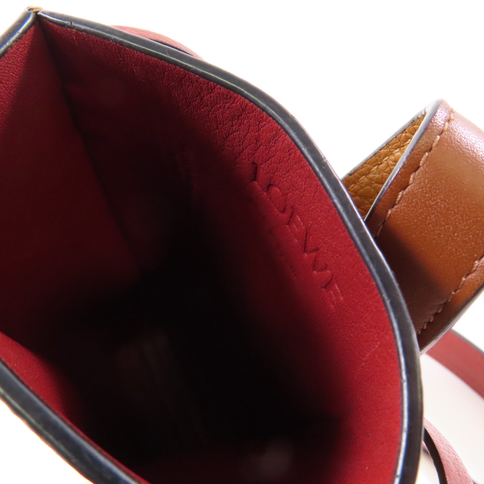 LOEWE 牛皮皮革Gate Pocket肩背袋