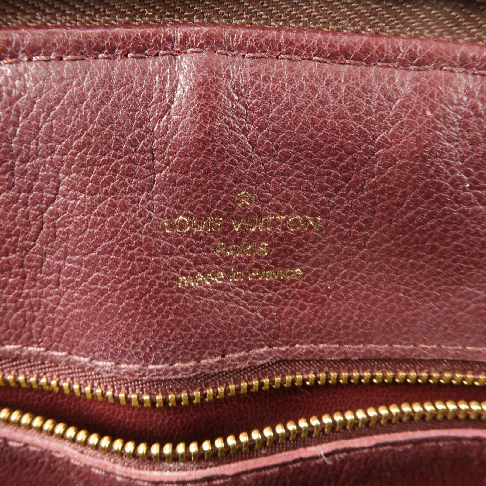LOUIS VUITTON Monogram Lockit MM手挽袋