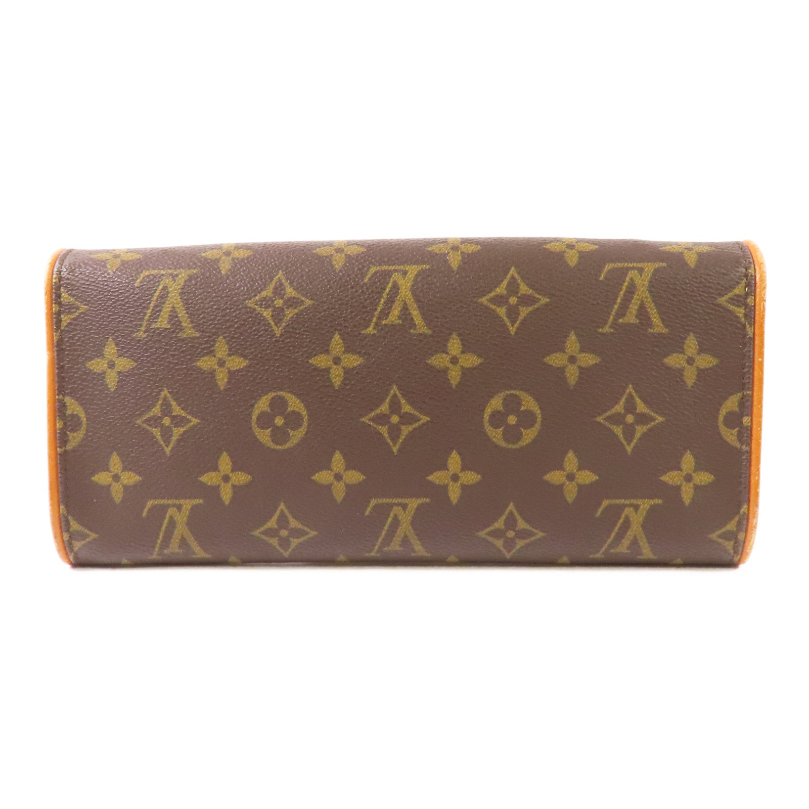 LOUIS VUITTON Monogram Pochette Twin GM金扣肩背袋
