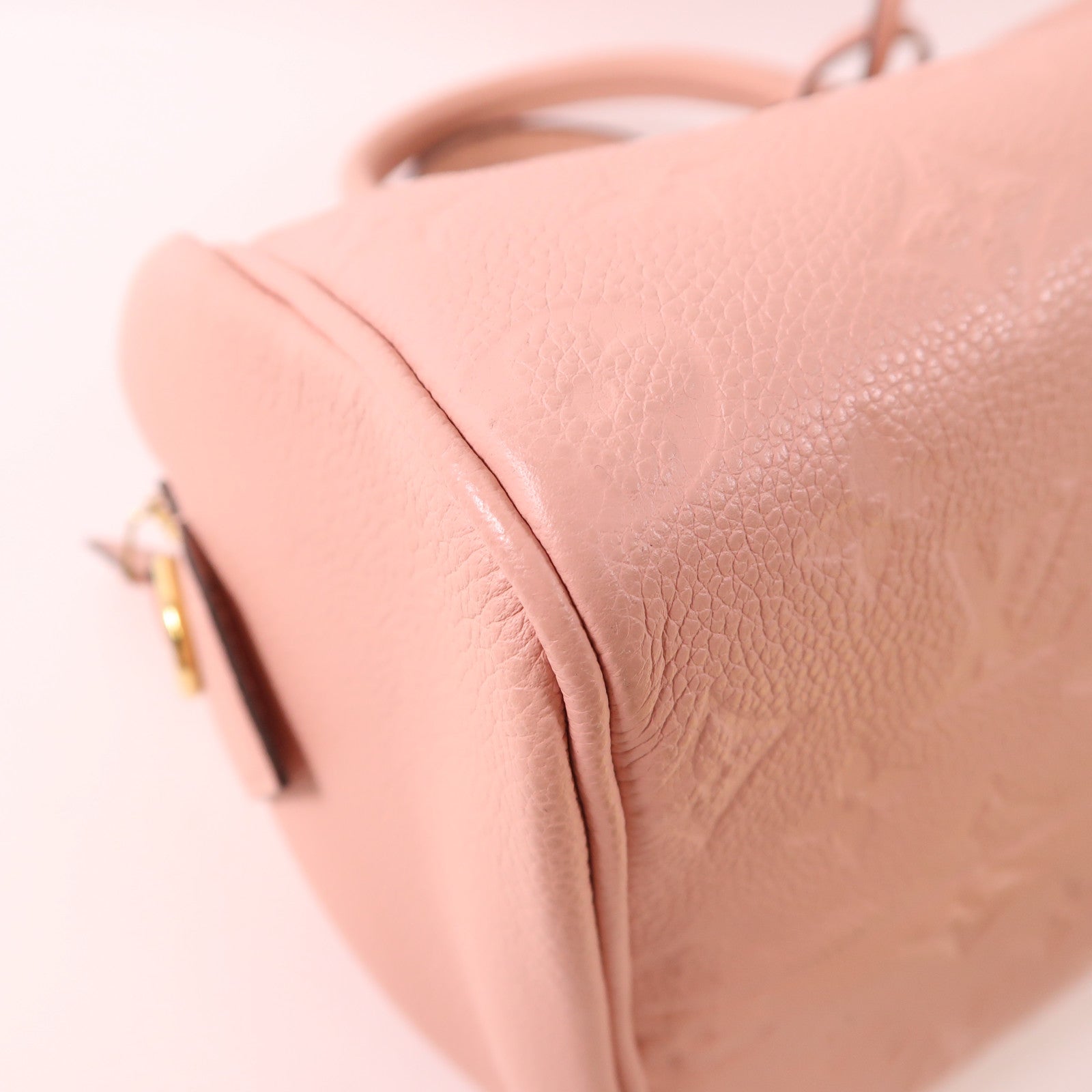 LOUIS VUITTON Monogram Empreinte Speedy Bandouliere 25金扣手挽肩背兩用袋