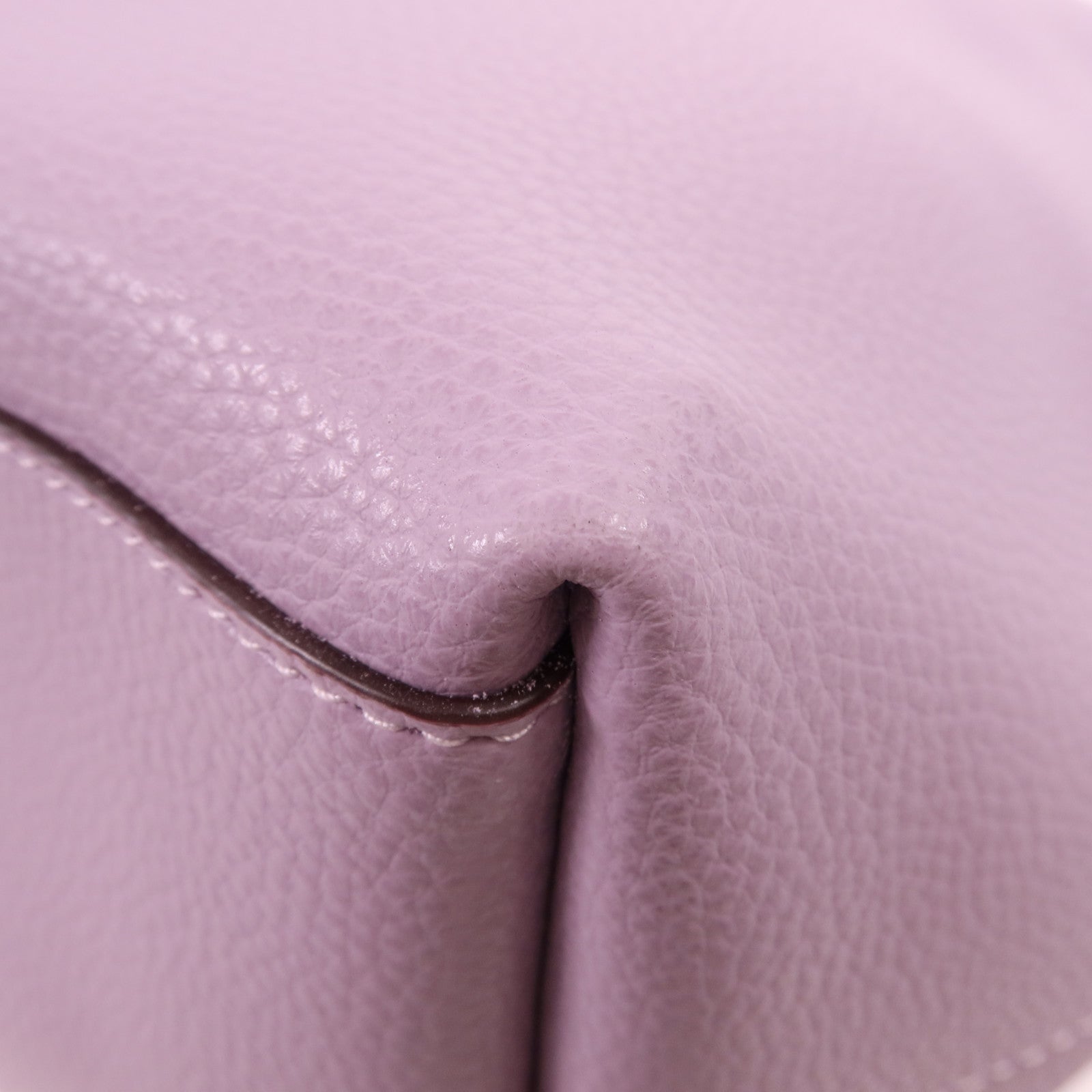 COACH 牛皮皮革Tote Bag銀扣肩背袋