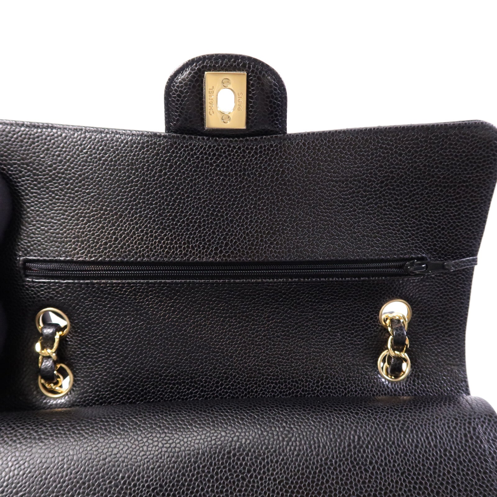 CHANEL 牛皮皮革Classic 25金扣鏈帶肩背袋