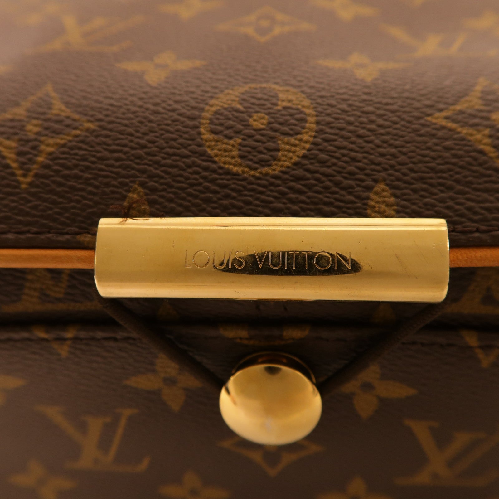 LOUIS VUITTON Monogram Abbesses金扣肩背袋
