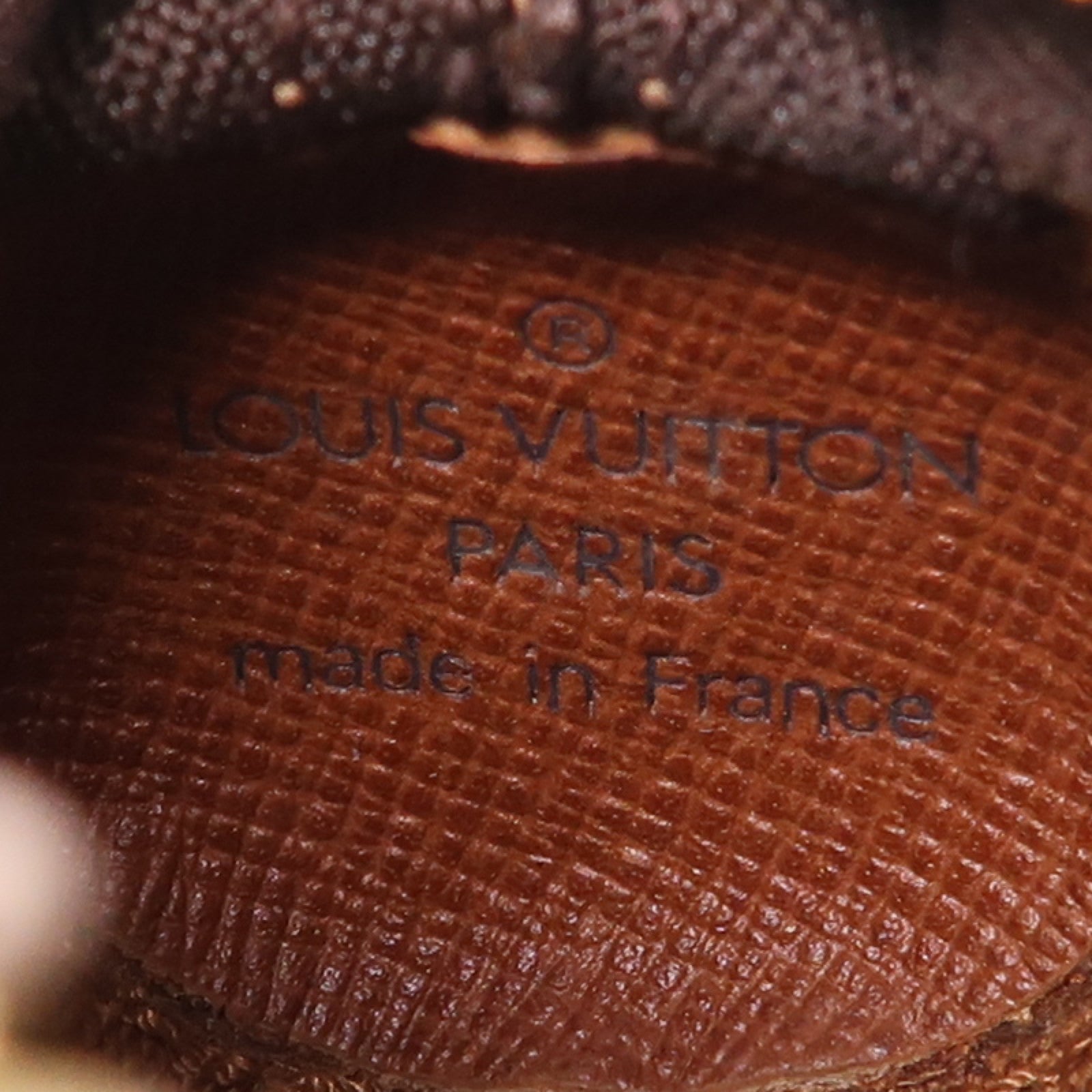 LOUIS VUITTON Monogram Micro Papillon Coin Case金扣零錢包