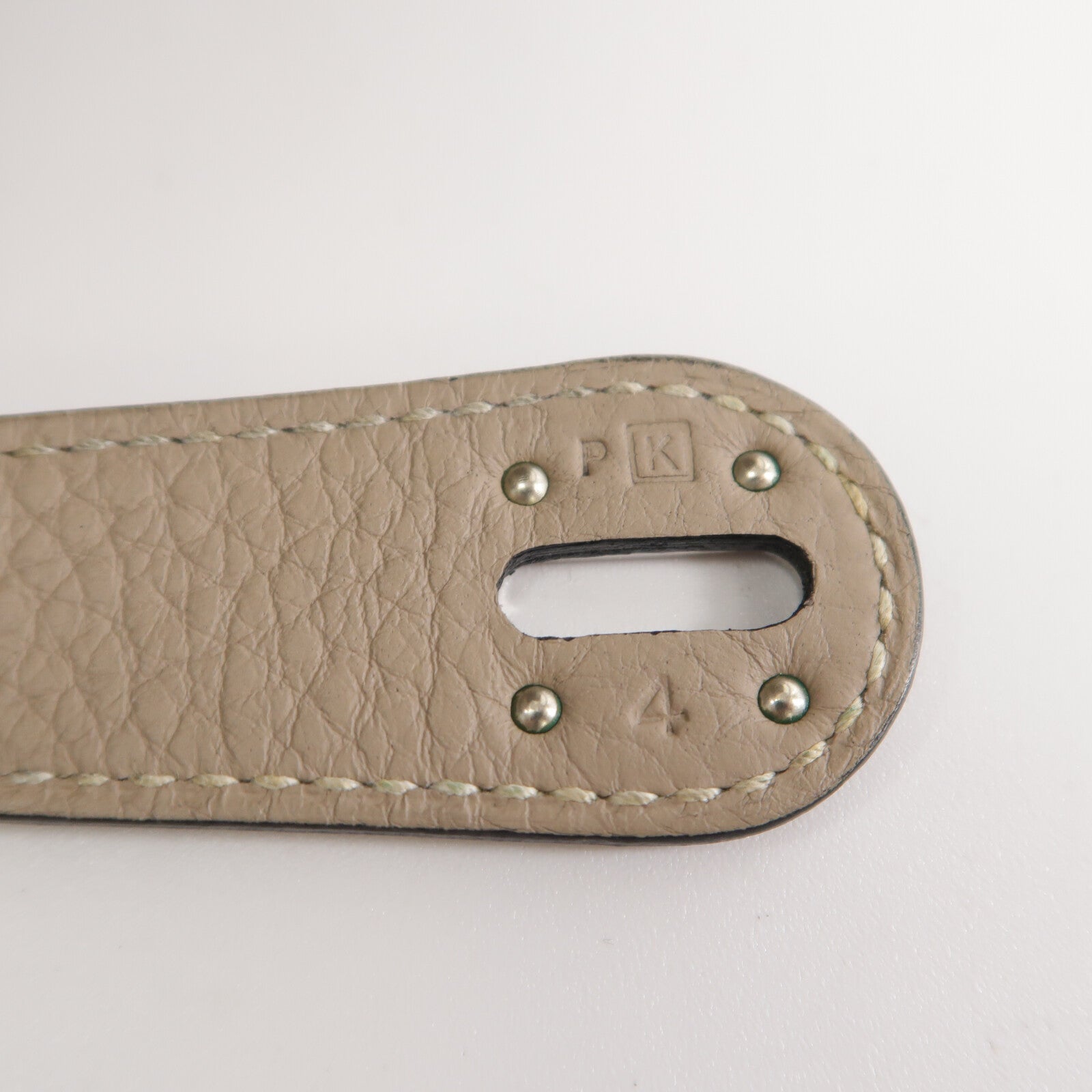 HERMES Clemence皮革Lindy 34手挽肩背兩用袋Gris Tourterelle