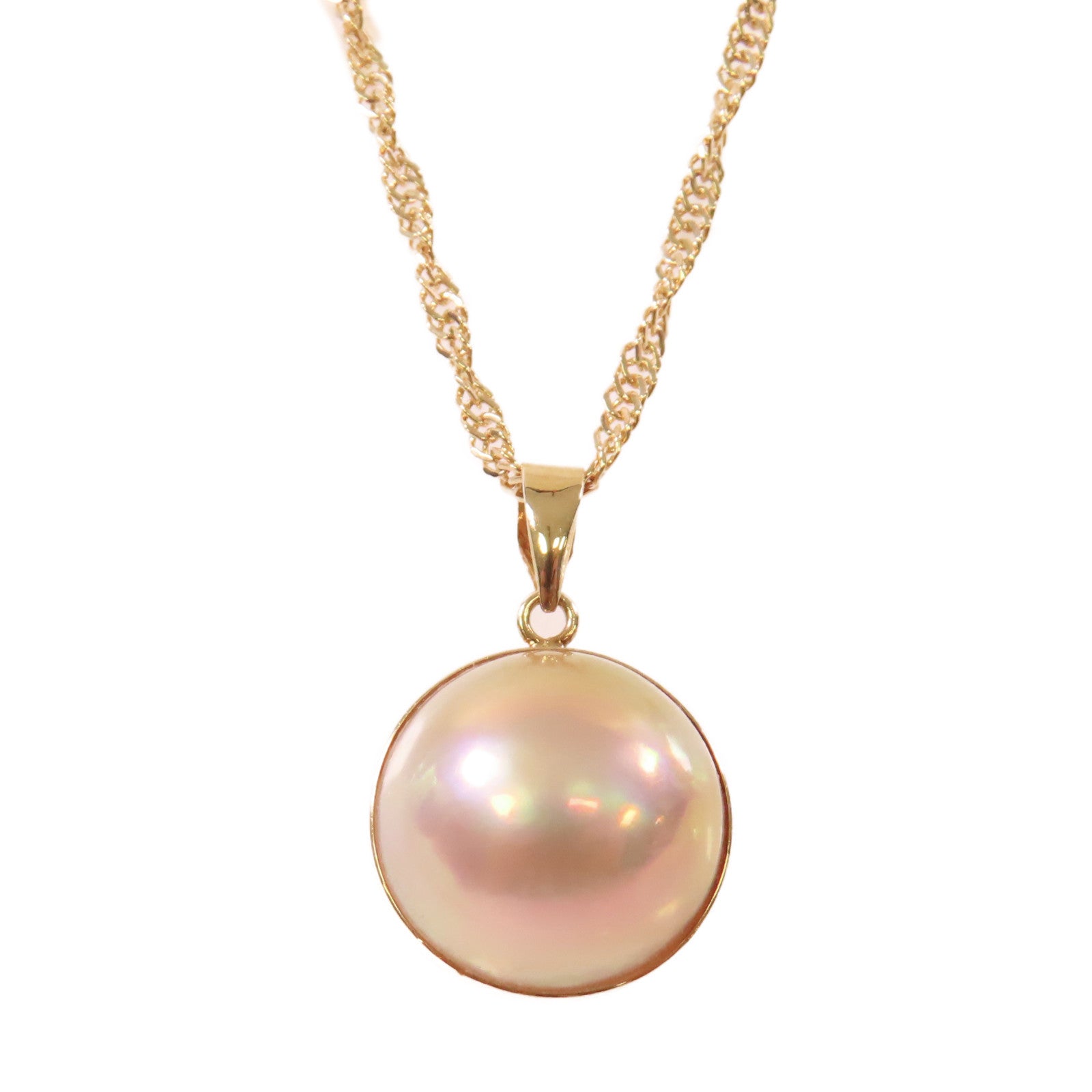 JEWELRY 【激減優惠】18K黃金/4.75g珍珠Pearl Necklace項鏈