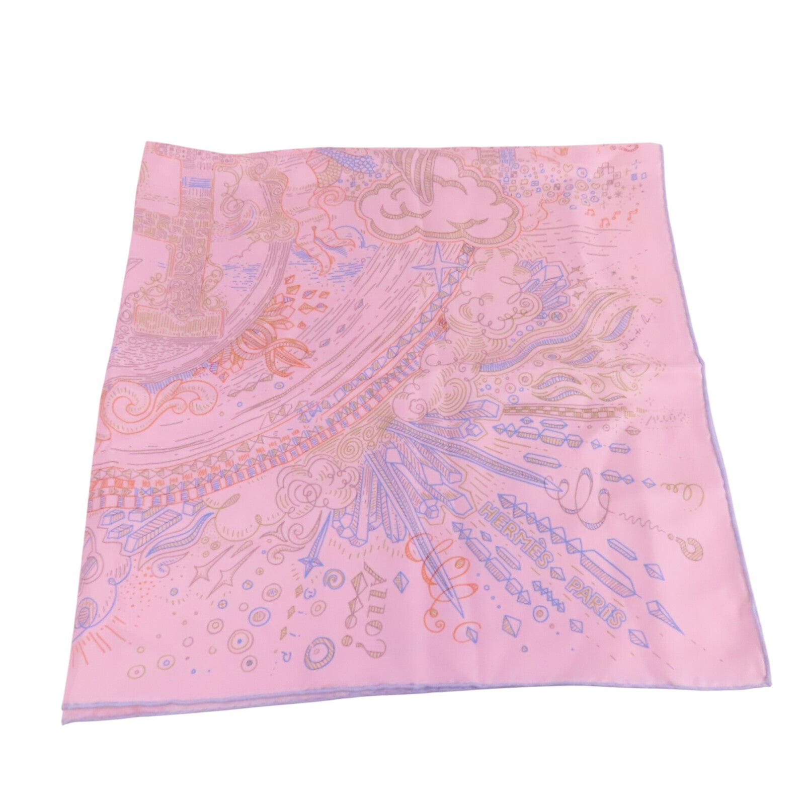 HERMES 絲質Scarf 90x90絲巾