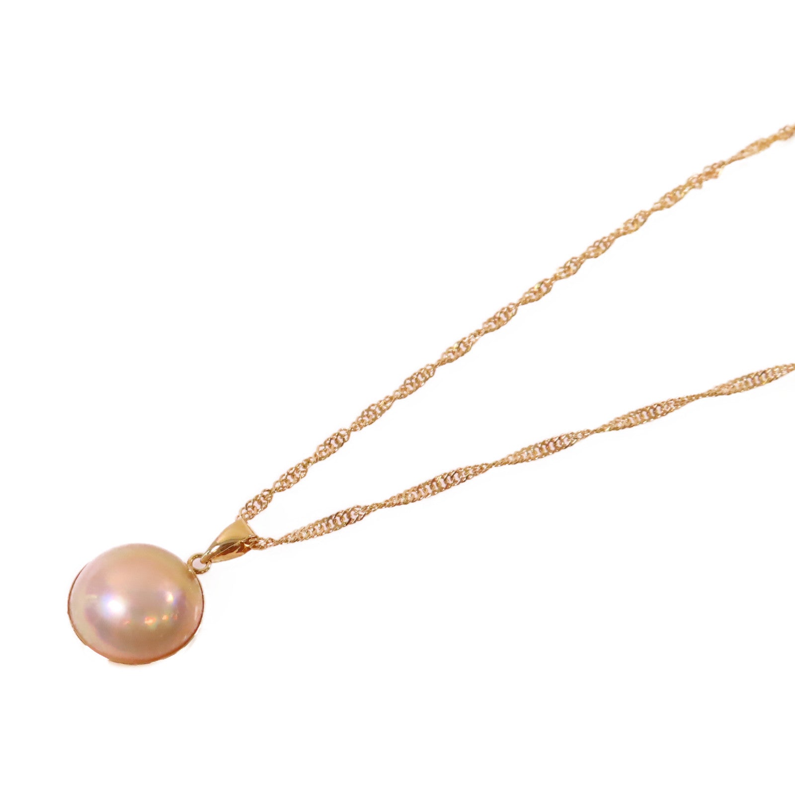 JEWELRY 【激減優惠】18K黃金/4.75g珍珠Pearl Necklace項鏈