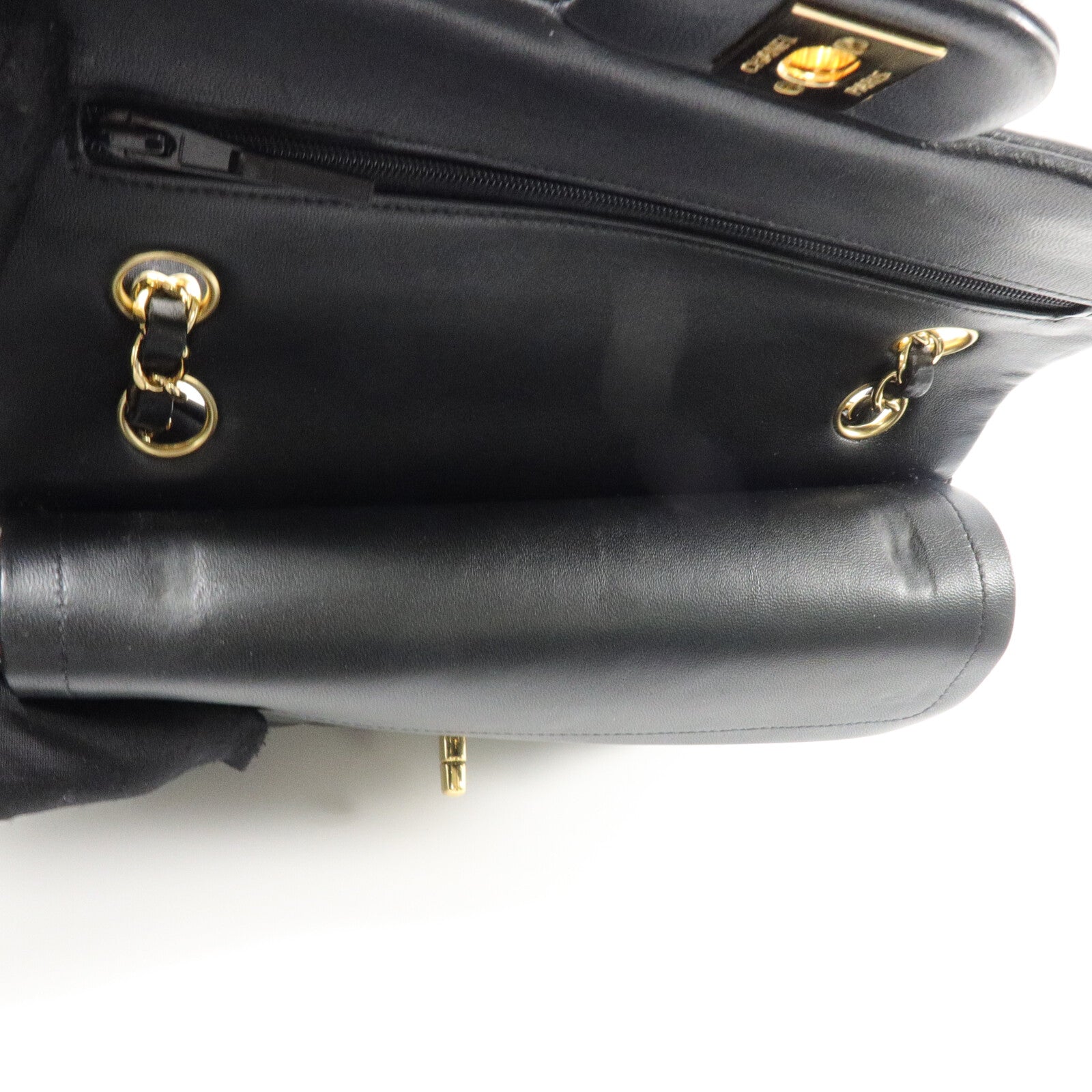 CHANEL 羊皮皮革Classic 23鏈帶肩背袋