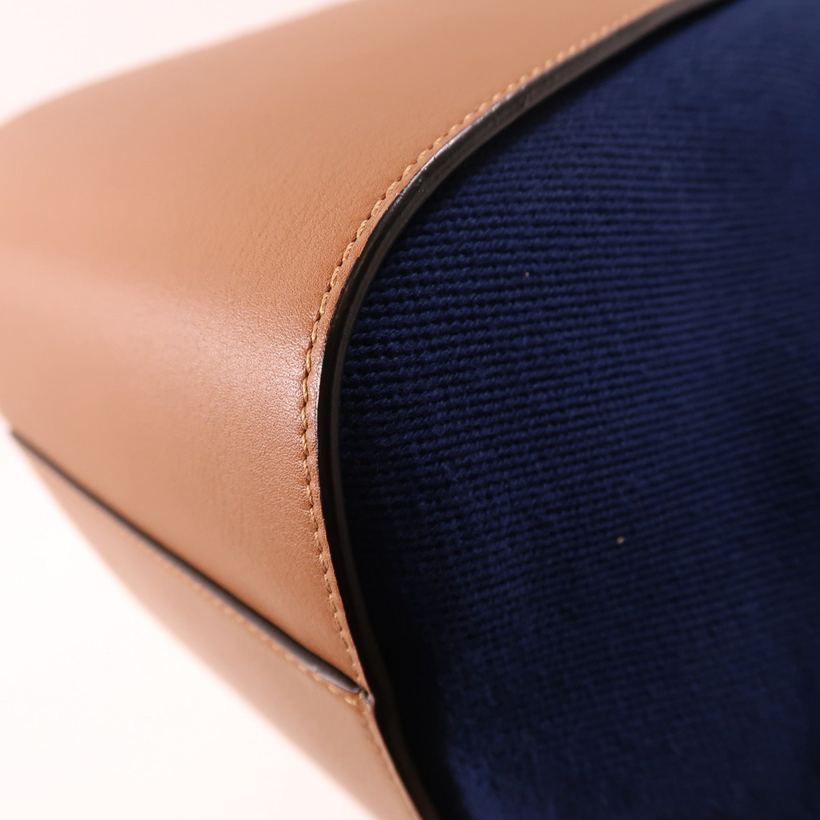 LOEWE SHW Hammock Shoulder Bag Canvas Leather