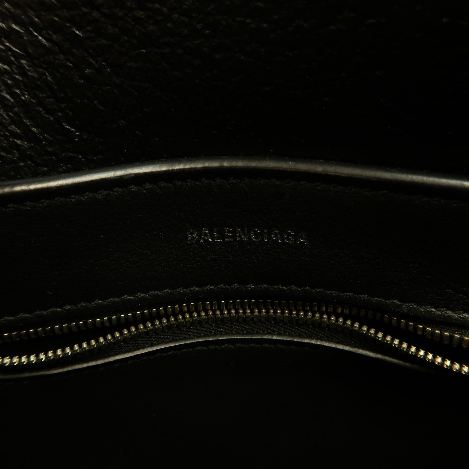 BALENCIAGA 【激減優惠】牛皮皮革Everyday Tote銀扣手挽肩背兩用袋黑色