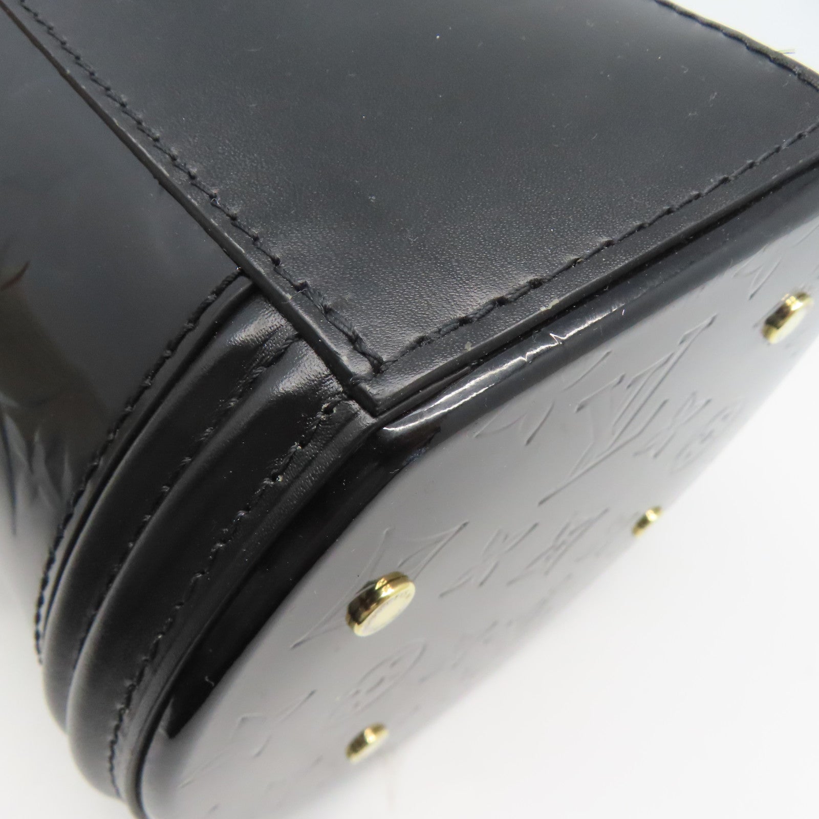 LOUIS VUITTON **【激減優惠】Monogram Vernis Cannes金扣手挽肩背兩用袋黑色