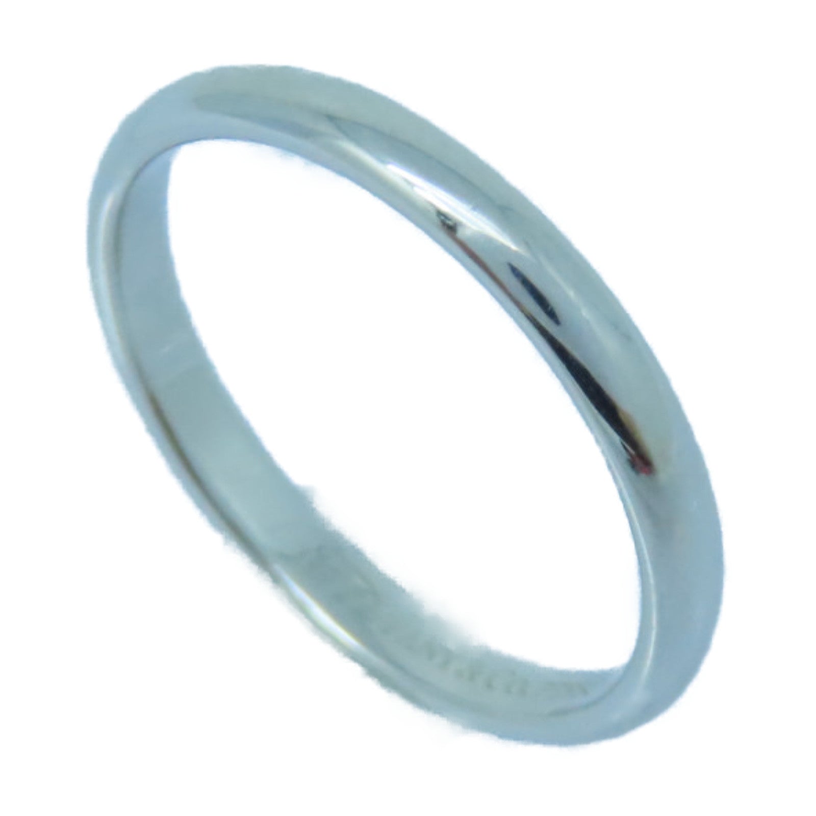 TIFFANY＆CO 【激減優惠】PT950鉑金Ring戒指US#4銀色