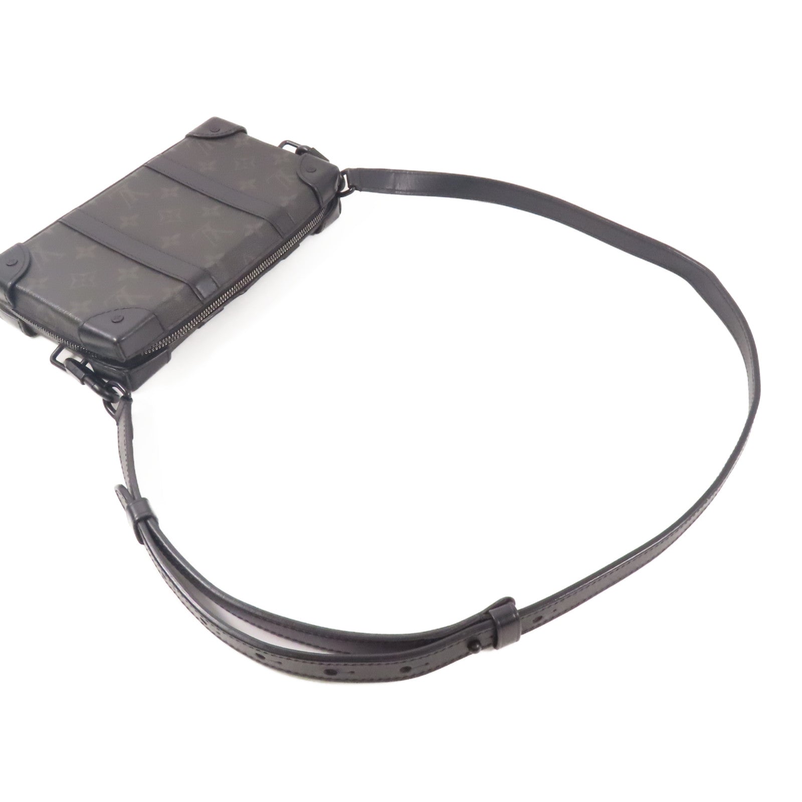 LOUIS VUITTON Monogram Eclipse Soft Trunk Wallet肩背袋