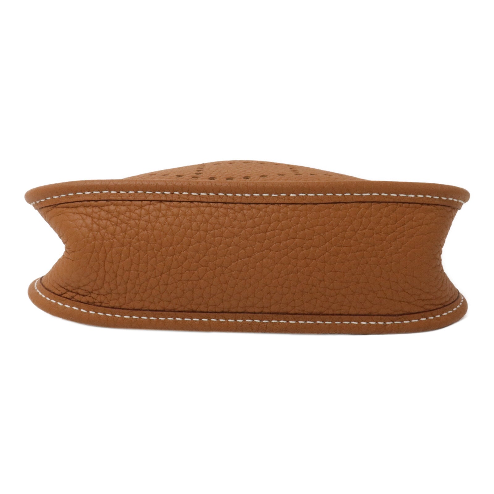 HERMES Clemence皮革Evelyne TPM肩背袋Gold