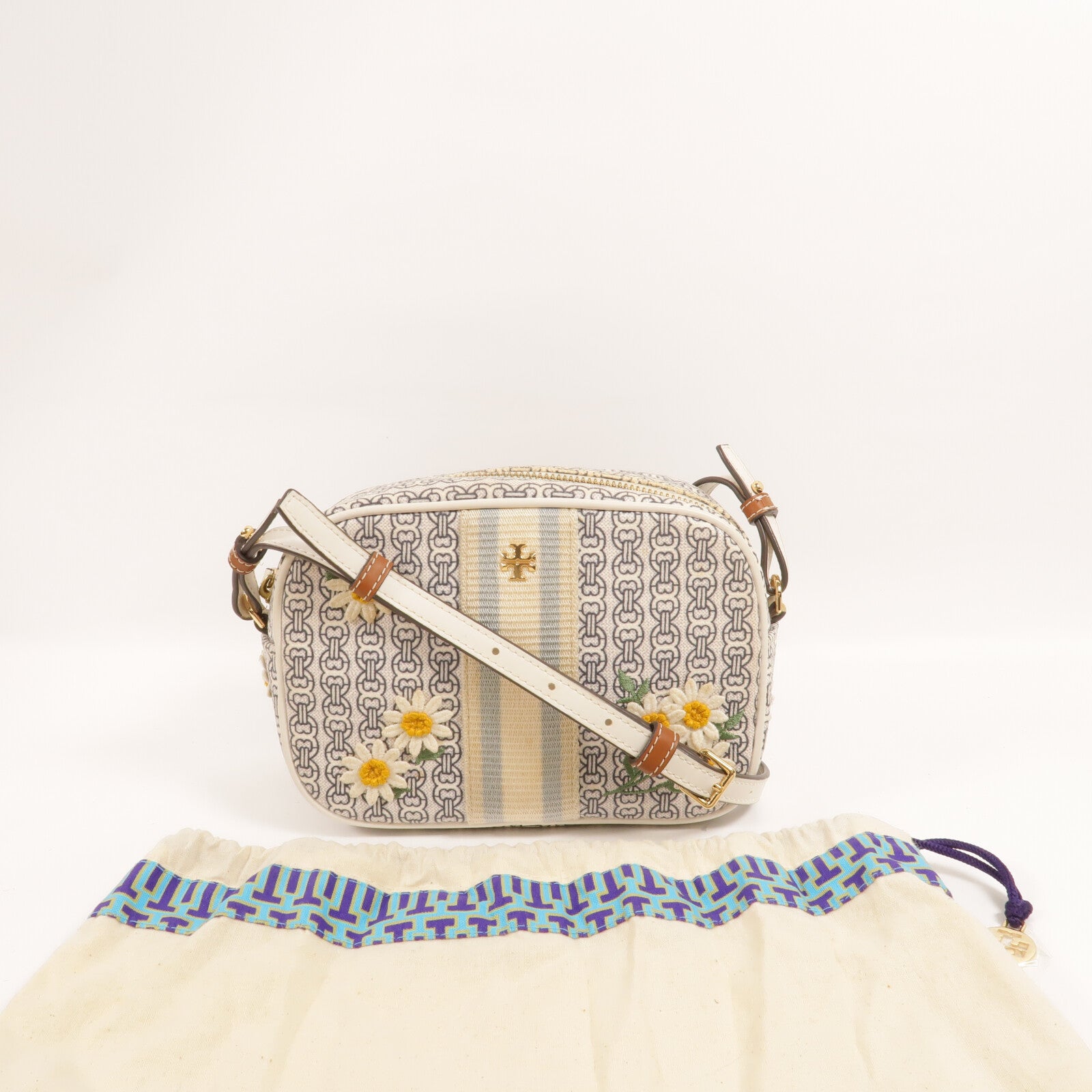 Tory Burch 塗層帆布Shoulder Bag肩背袋