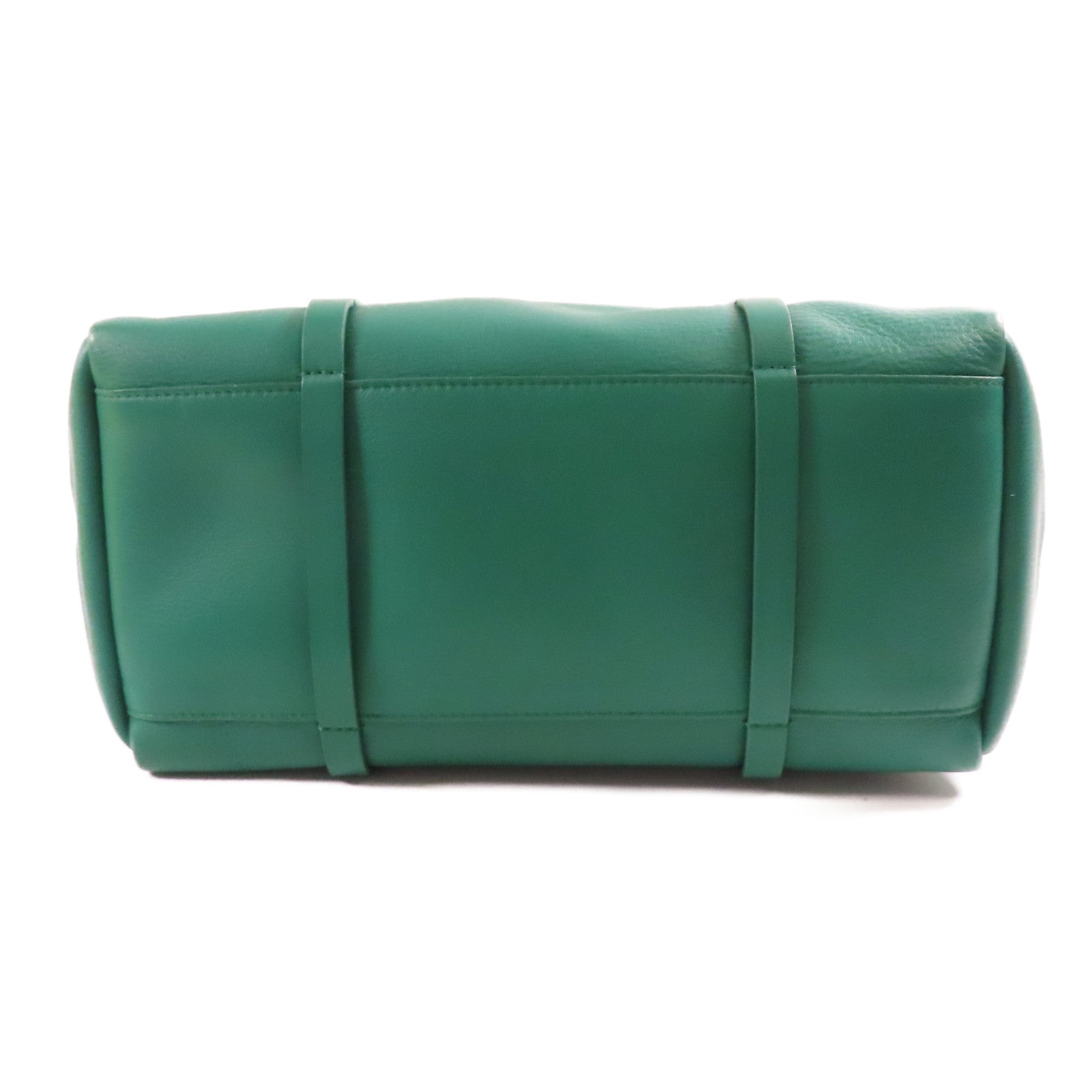 BALENCIAGA Tote Bag Calfskin Leather 475199 Green