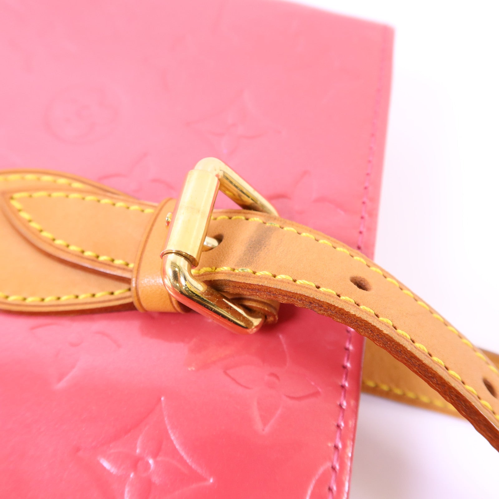 LOUIS VUITTON Vernis Brentwood金扣肩背袋