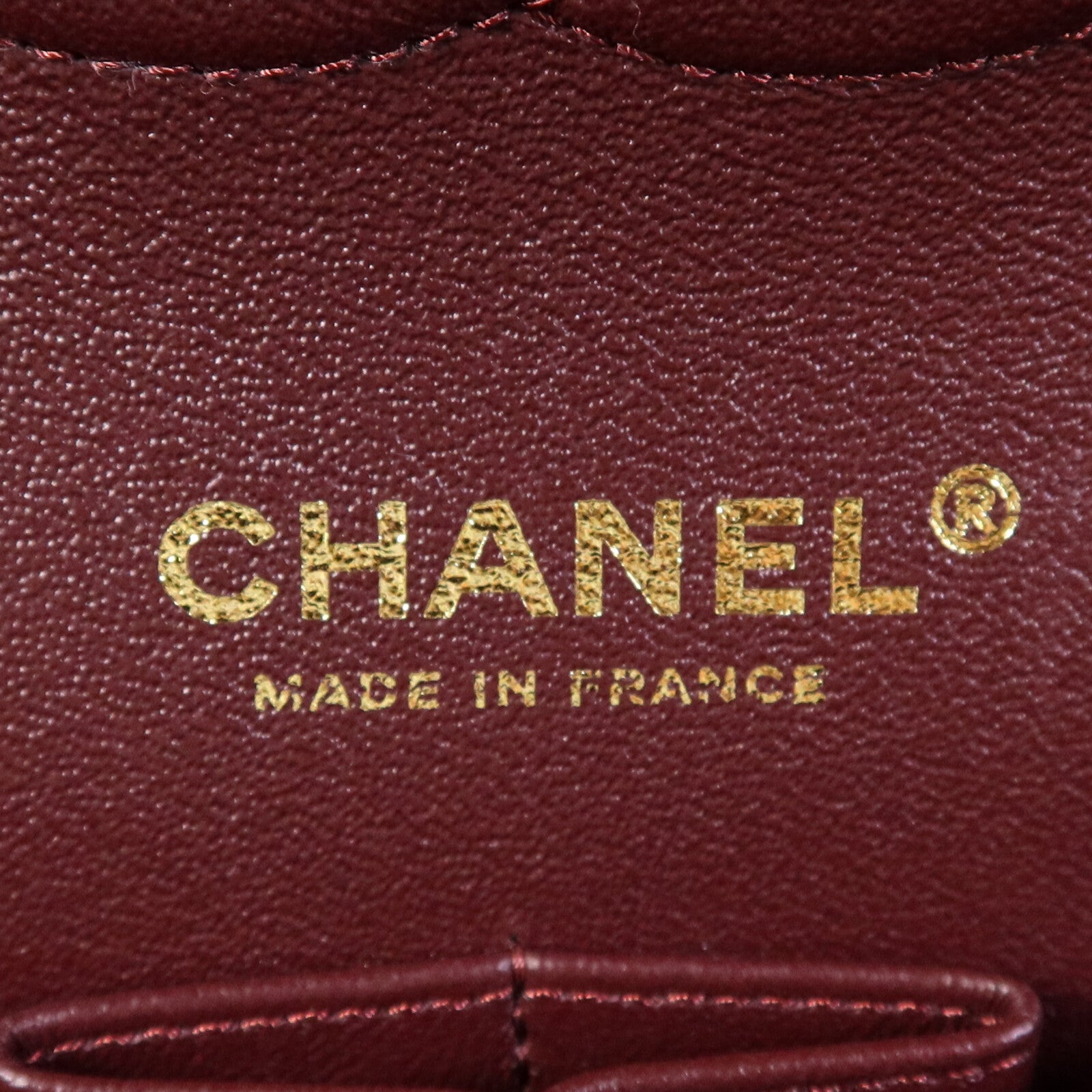 CHANEL 牛皮皮革Classic 25金扣鏈帶肩背袋