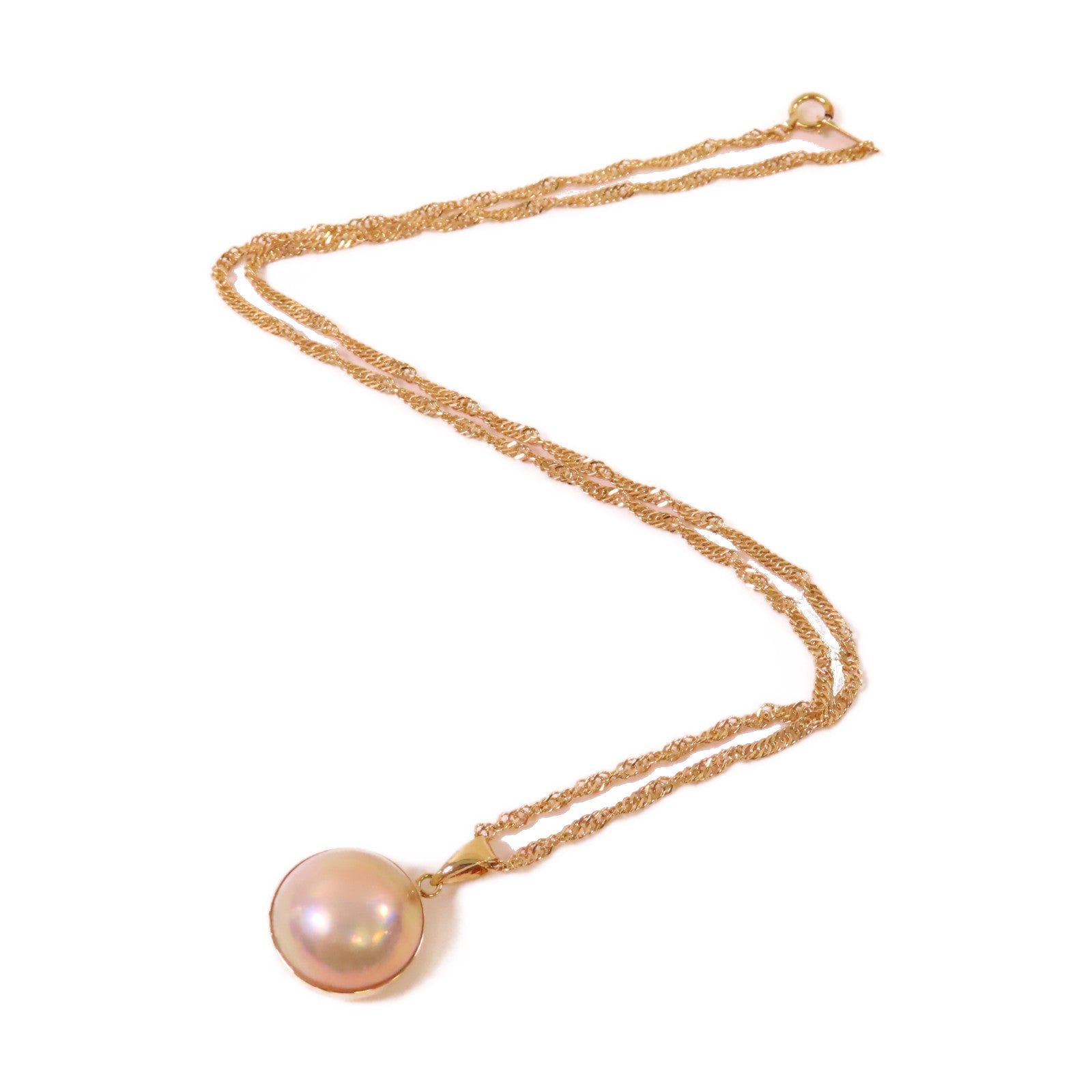 JEWELRY 【激減優惠】18K黃金/4.75g珍珠Pearl Necklace項鏈