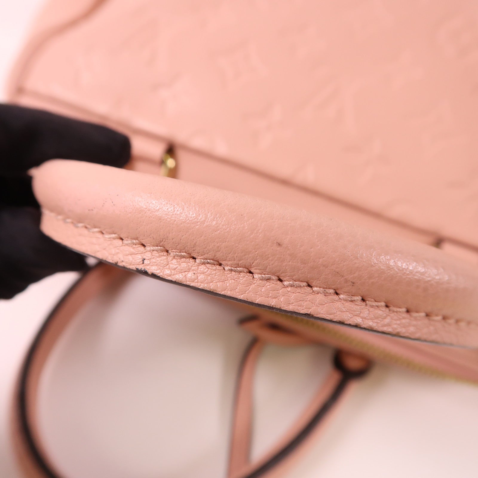 LOUIS VUITTON Monogram Empreinte Speedy Bandouliere 25金扣手挽肩背兩用袋