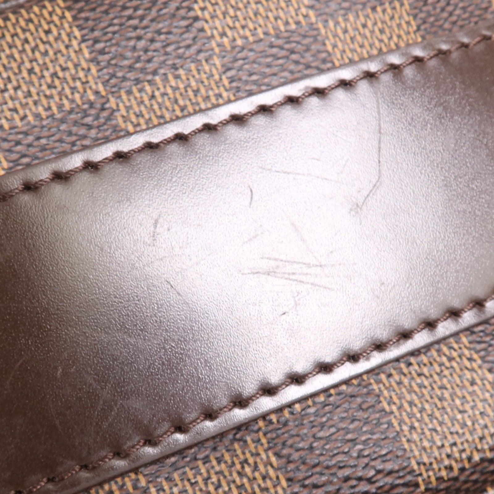 LOUIS VUITTON Damier Naviglio金扣肩背袋