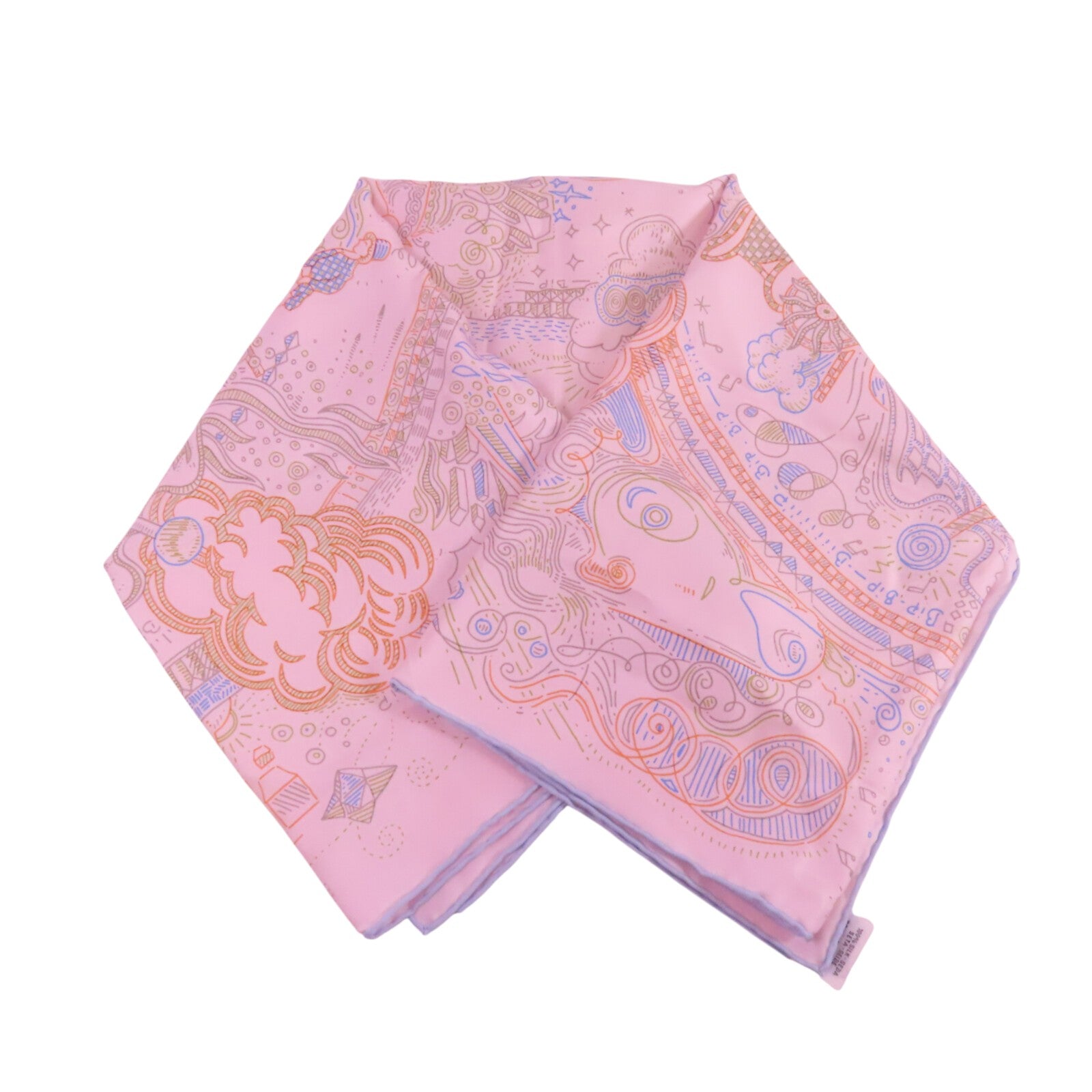 HERMES 絲質Scarf 90x90絲巾