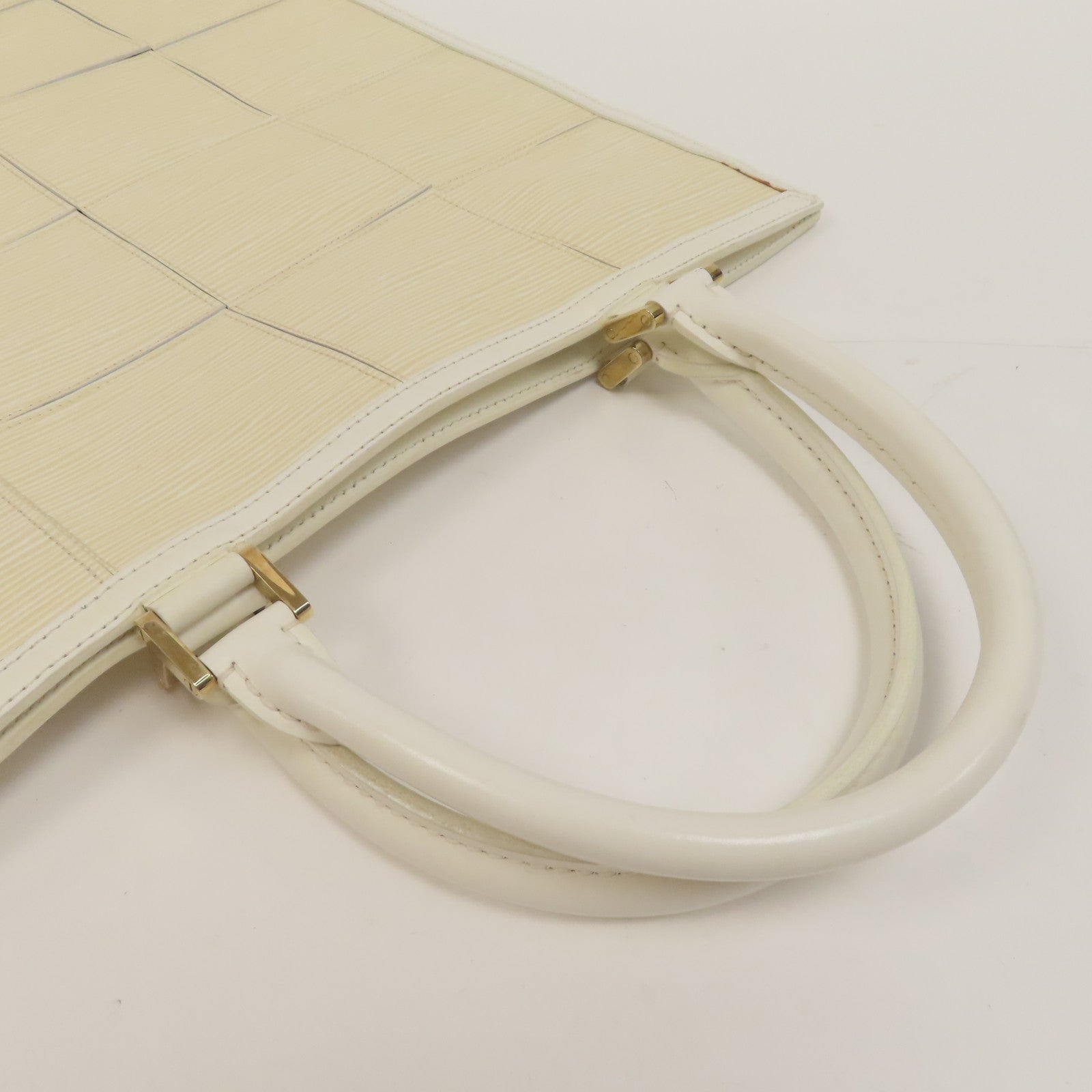 LOUIS VUITTON 【激減優惠】Epi Hand Bag金扣手挽袋黃色