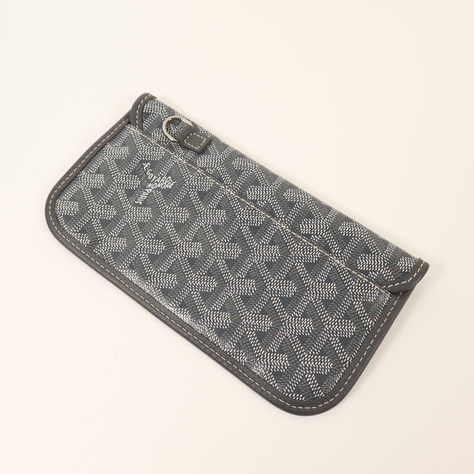 GOYARD 塗層帆布Saint Louis PM銀扣肩背袋
