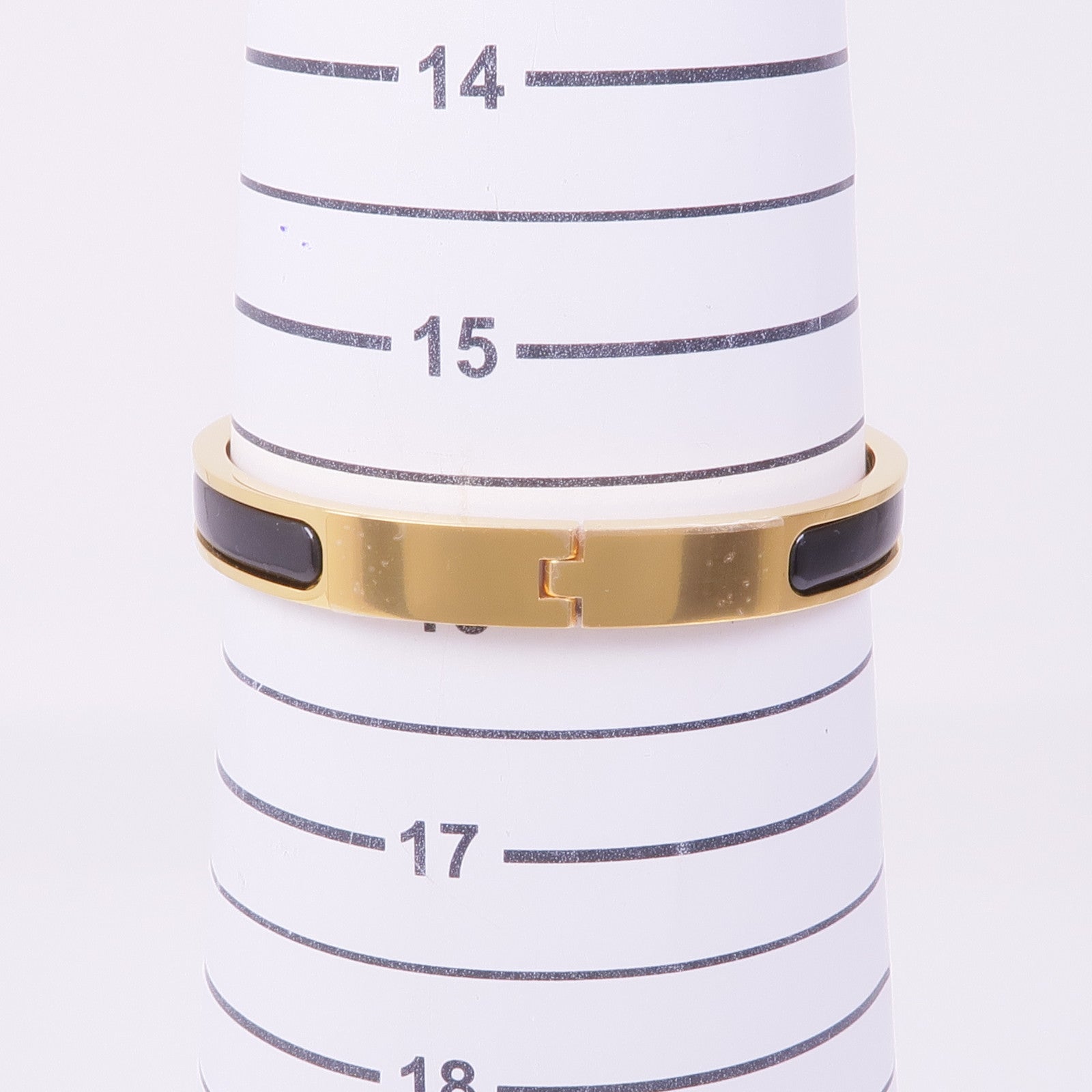 HERMES 琺瑯/金屬Mini Clic Kelly Bracelet手鐲