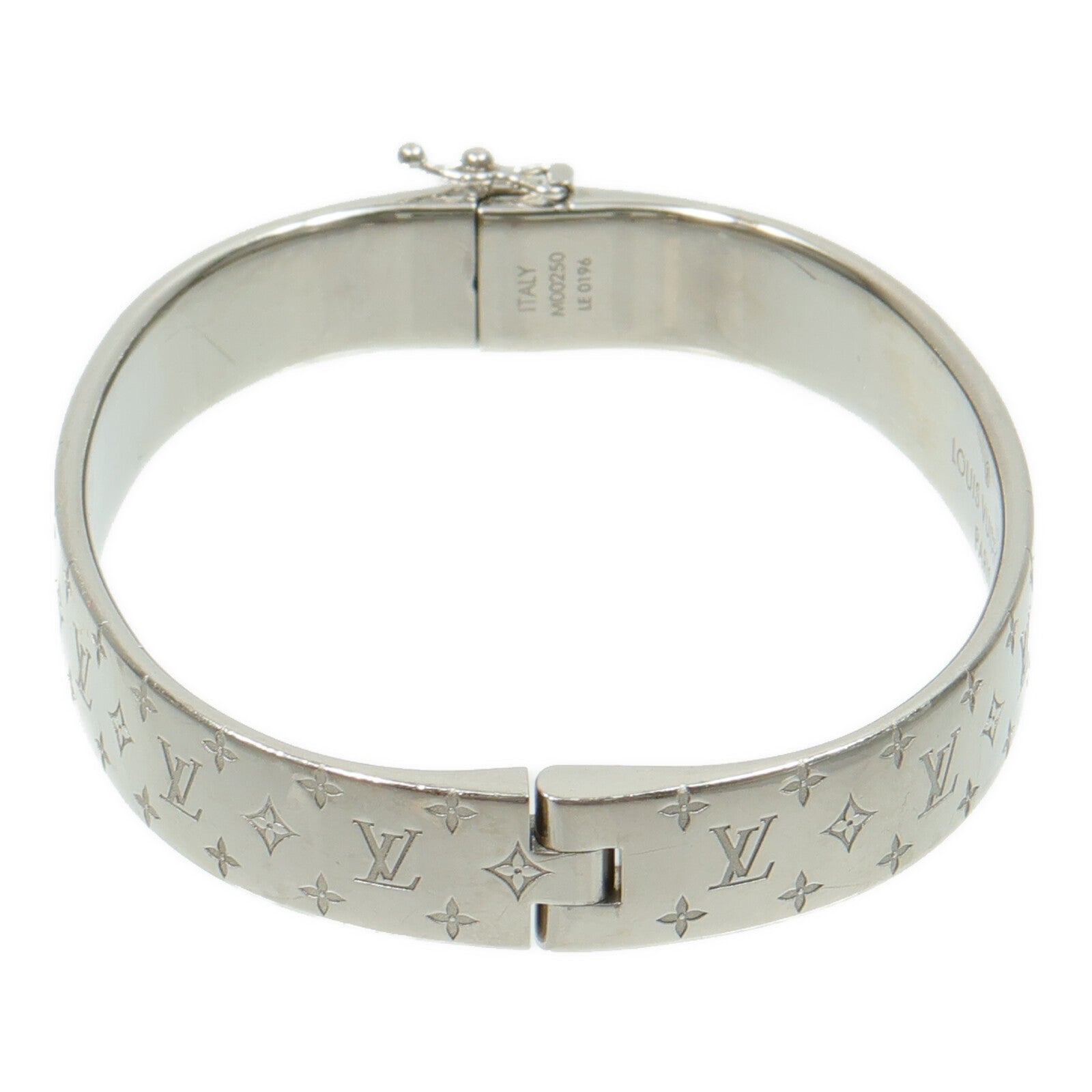 LOUIS VUITTON 金屬Nanogram Cuff手鐲