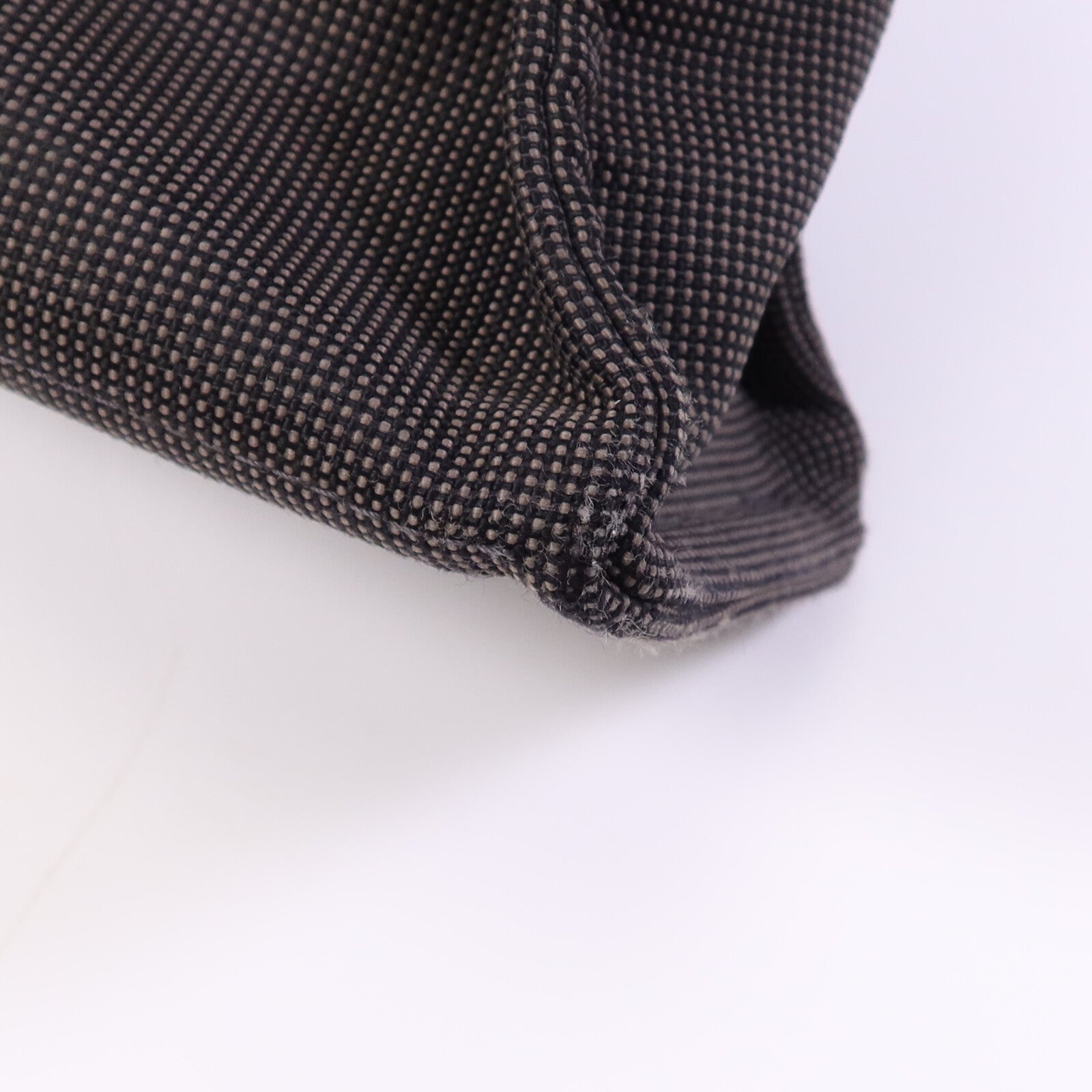 HERMES 帆布Herline GM銀扣手挽袋