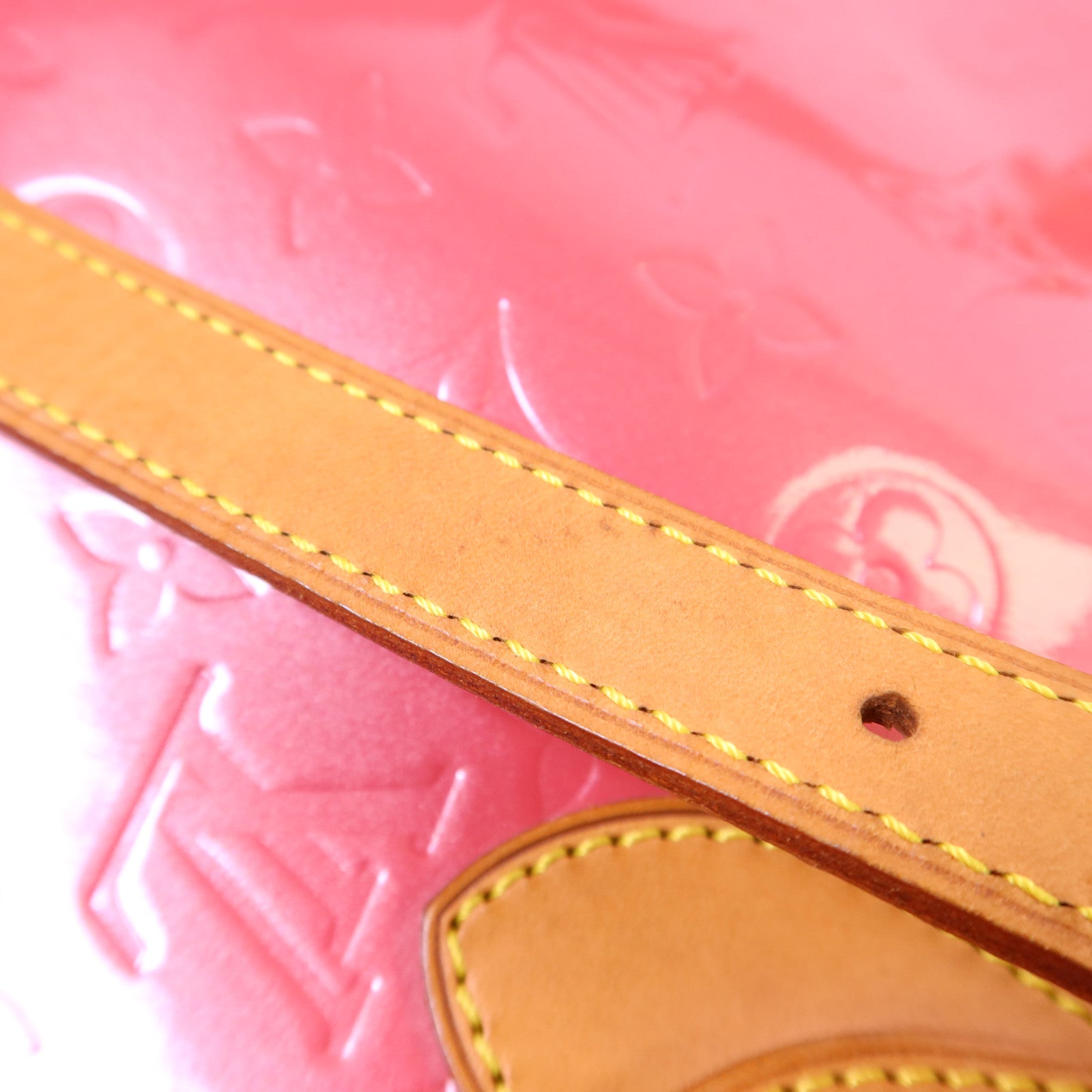 LOUIS VUITTON Vernis Brentwood金扣肩背袋