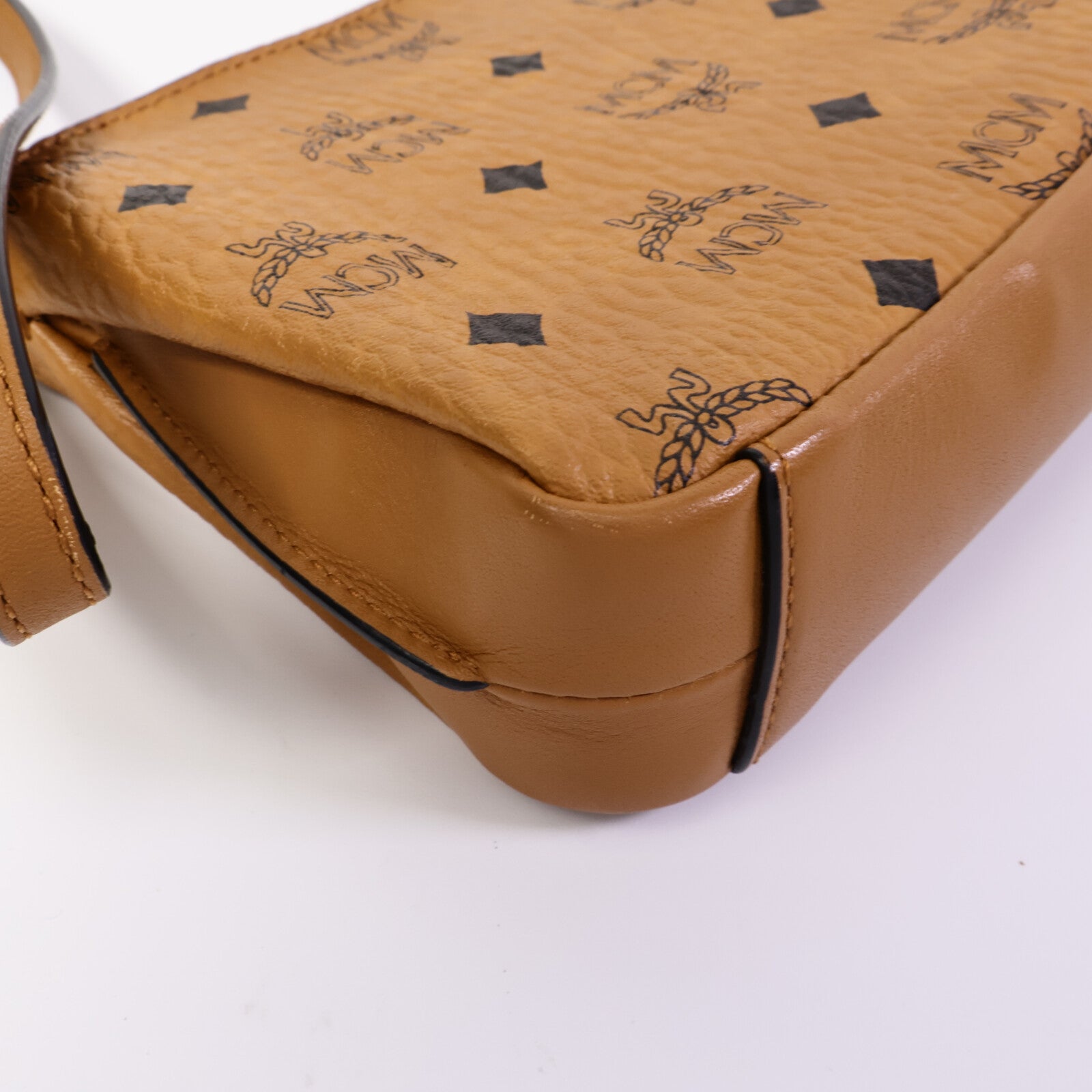 MCM 塗層帆布Shoulder Bag肩背袋