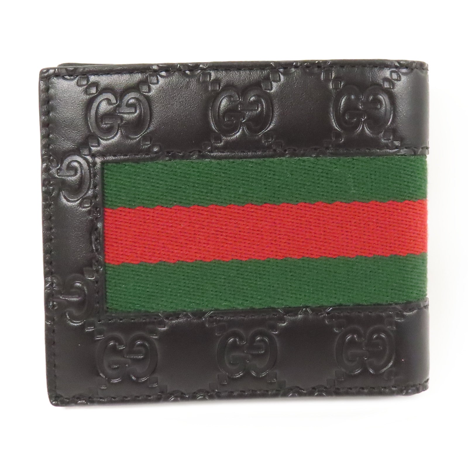 GUCCI 牛皮皮革GG Supreme Wallet錢包