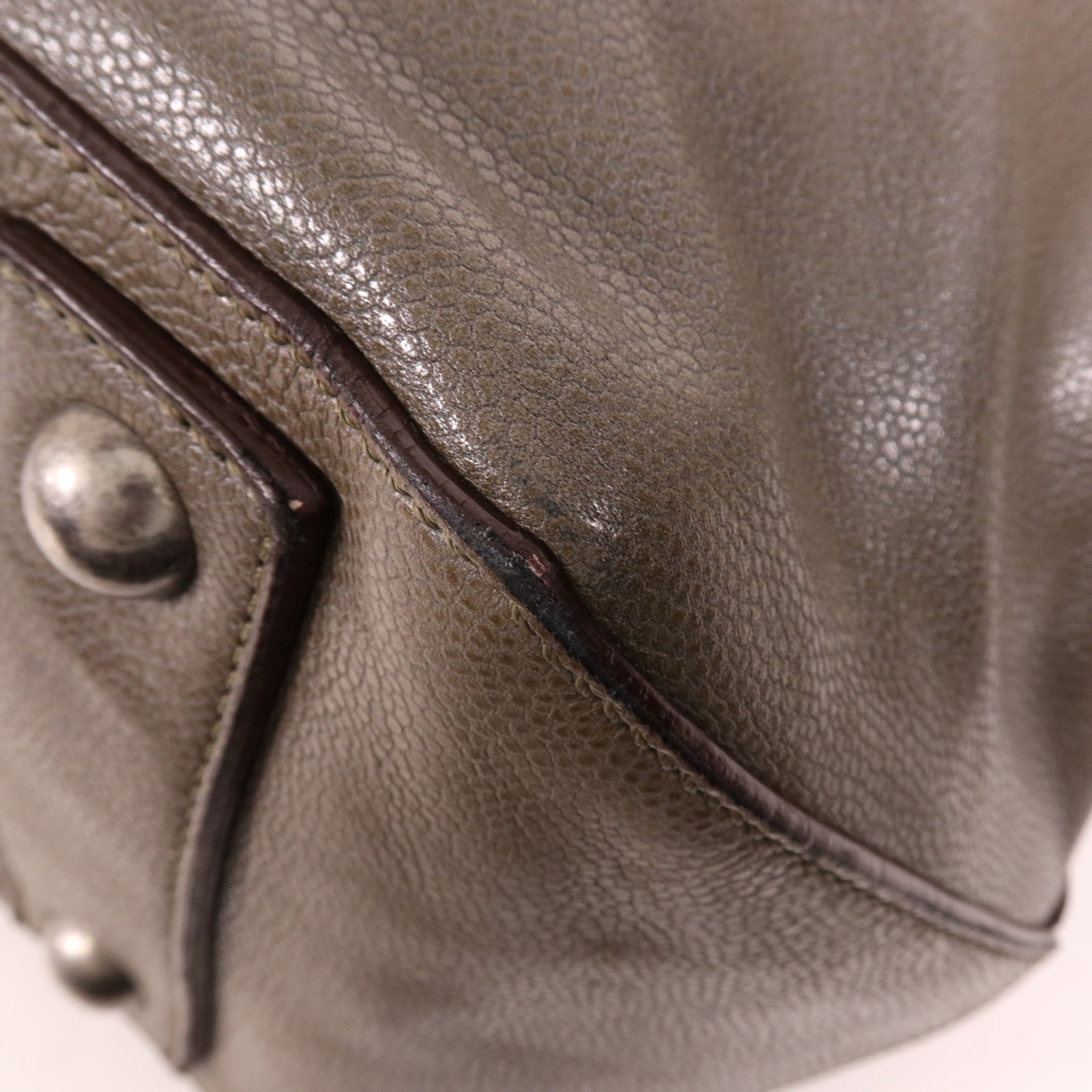 CHANEL 牛皮皮革2 Way Shoulder Bag金扣手挽肩背兩用袋