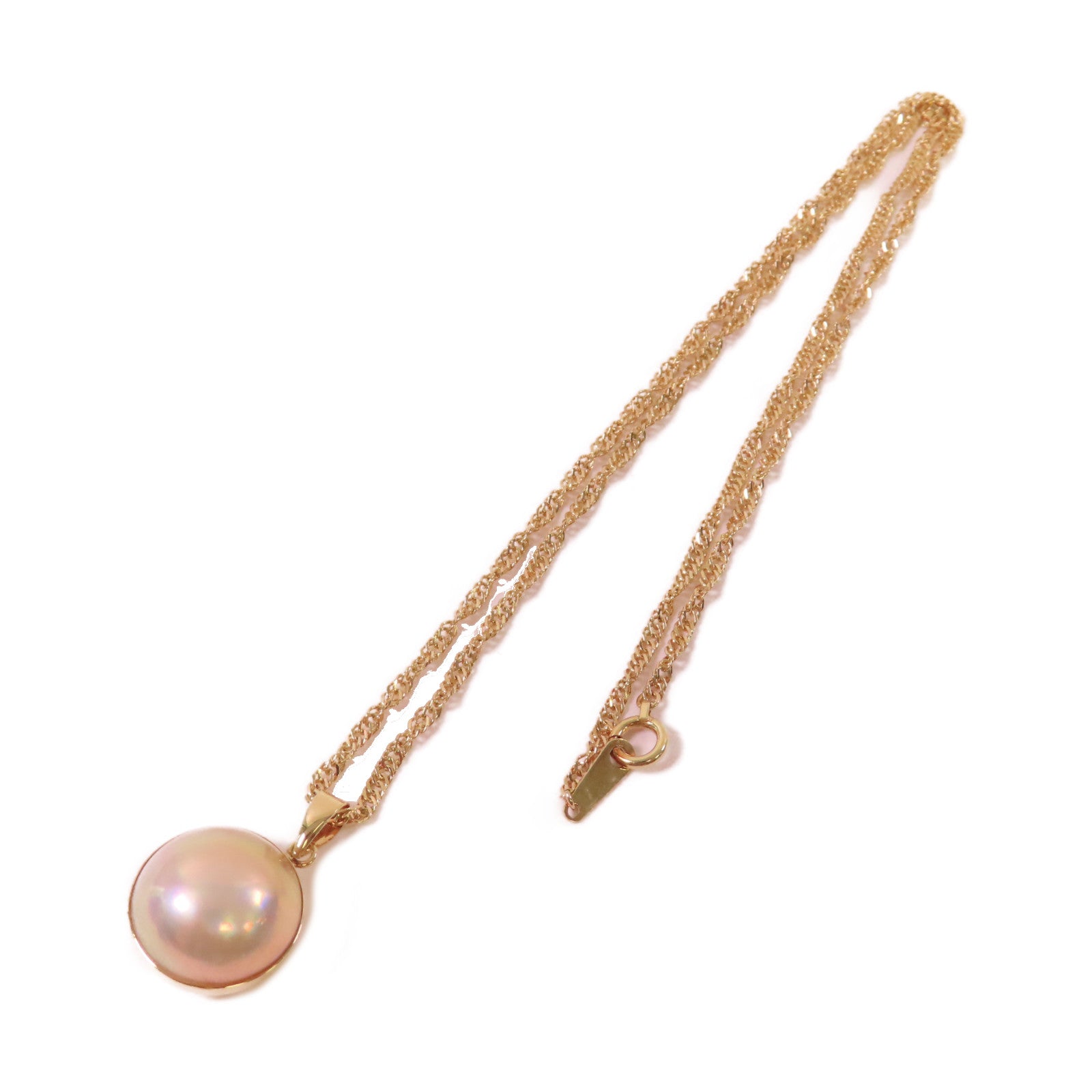 JEWELRY 【激減優惠】18K黃金/4.75g珍珠Pearl Necklace項鏈