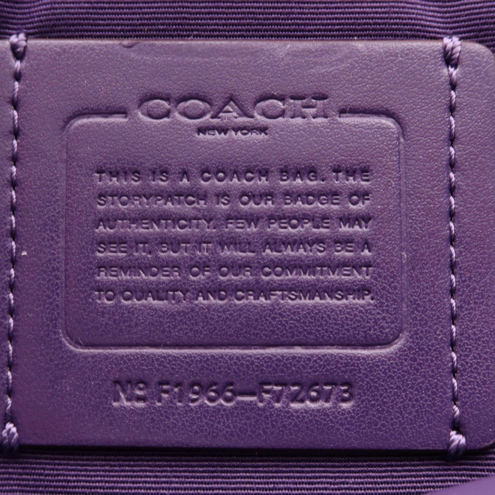 COACH 牛皮皮革Tote Bag銀扣肩背袋