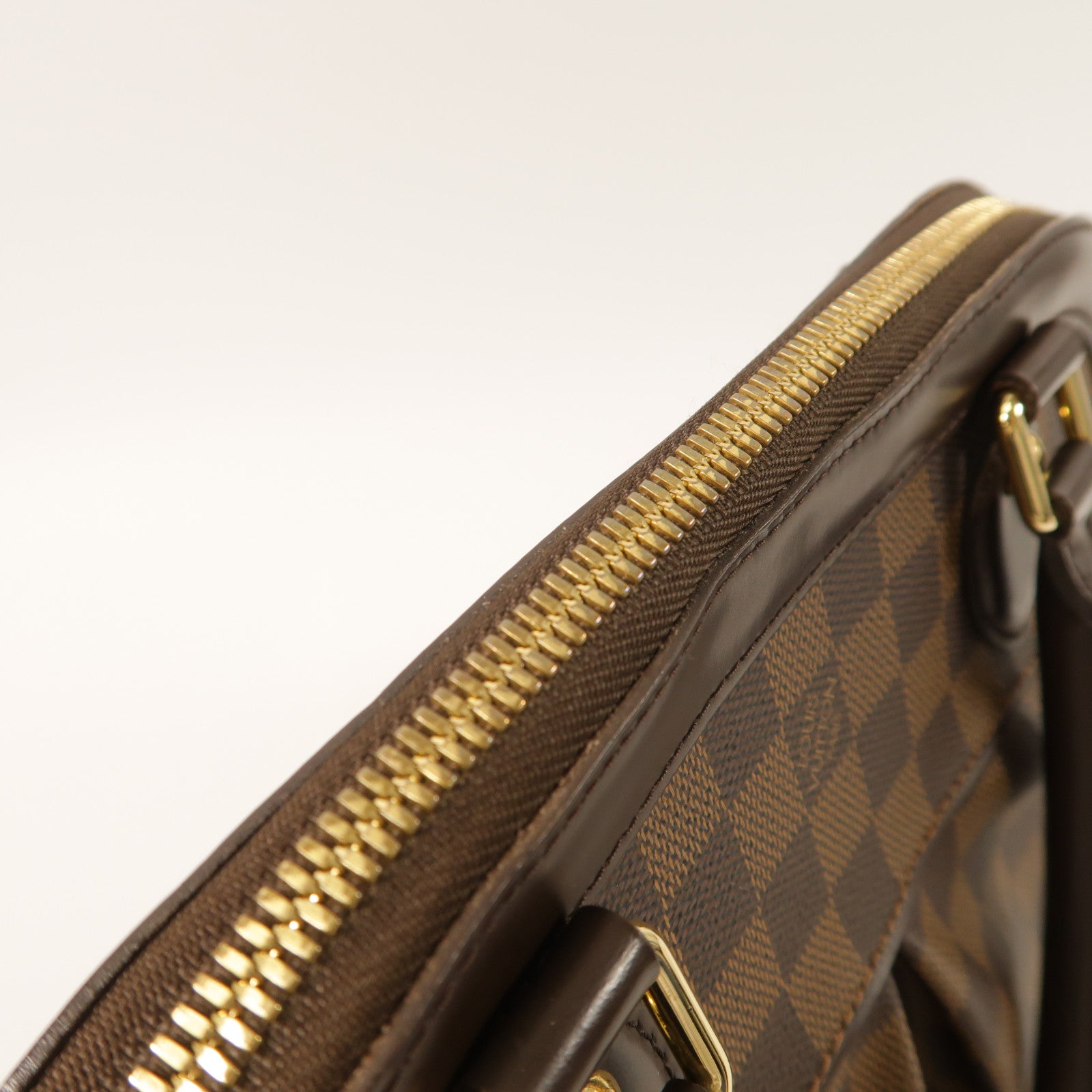 LOUIS VUITTON Damier Trevi PM金扣手挽肩背兩用袋