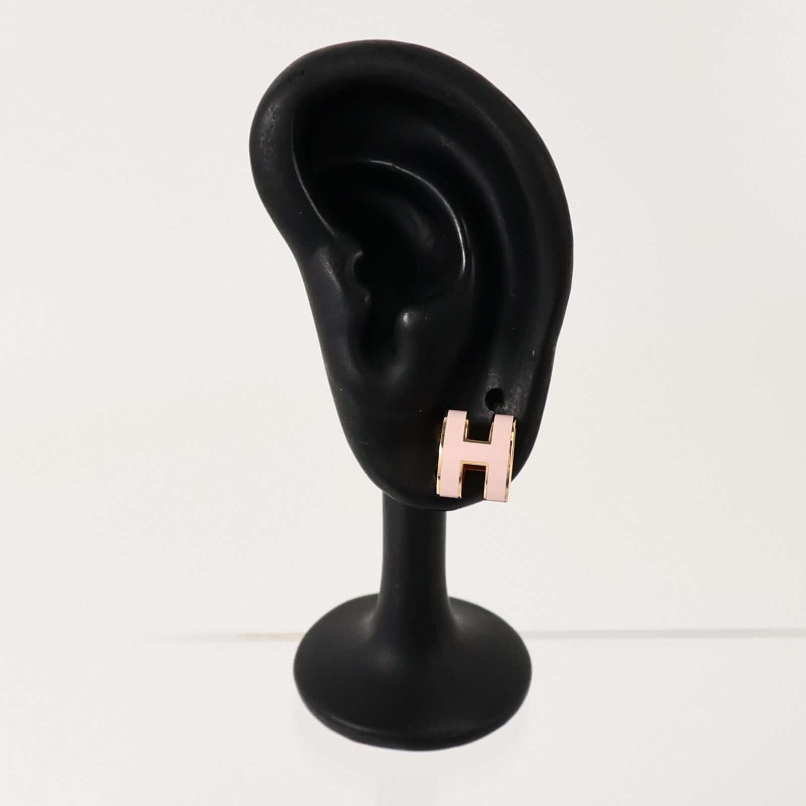 HERMES 金屬/琺瑯Pop H Earrings耳環