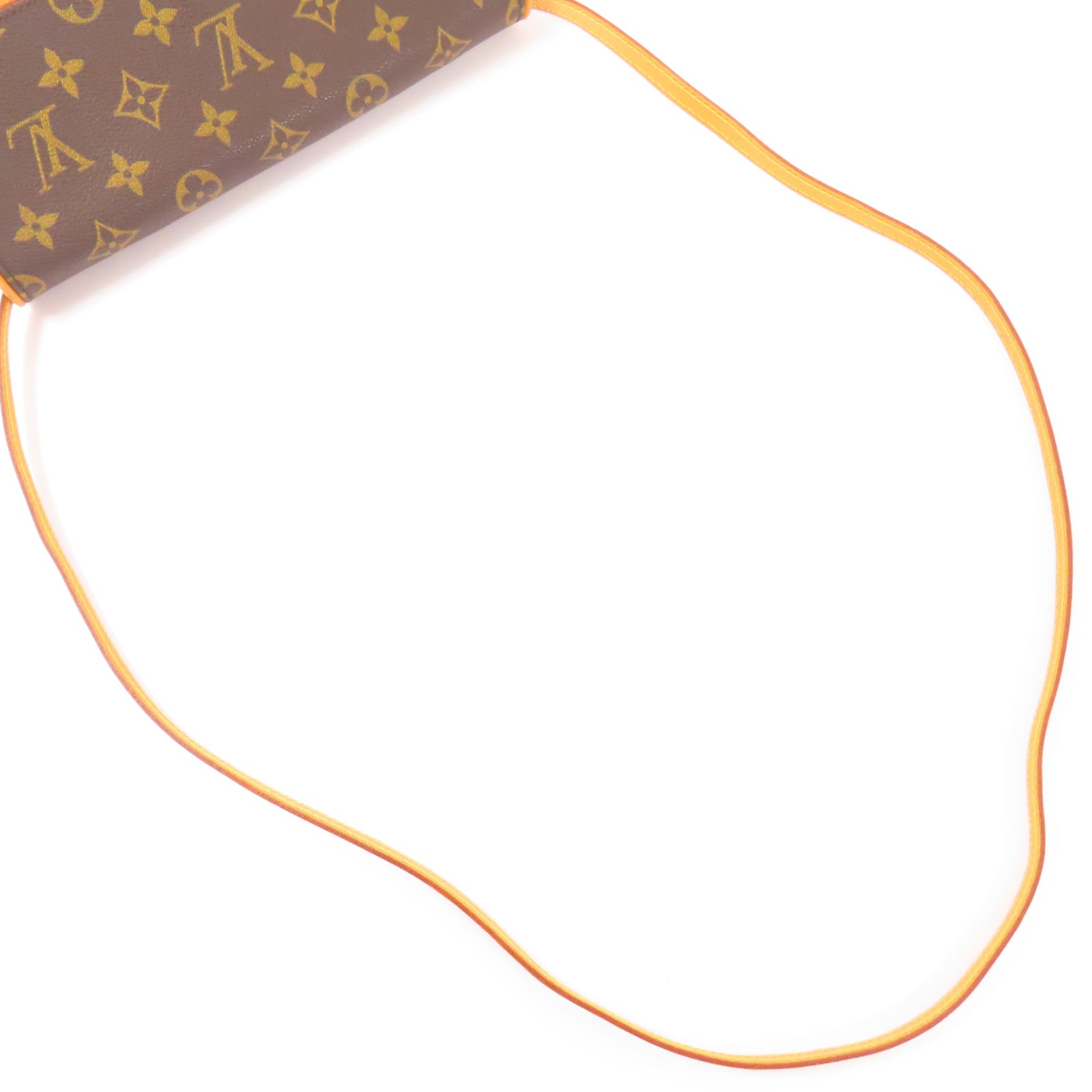 LOUIS VUITTON Monogram Pochette Twin GM金扣肩背袋