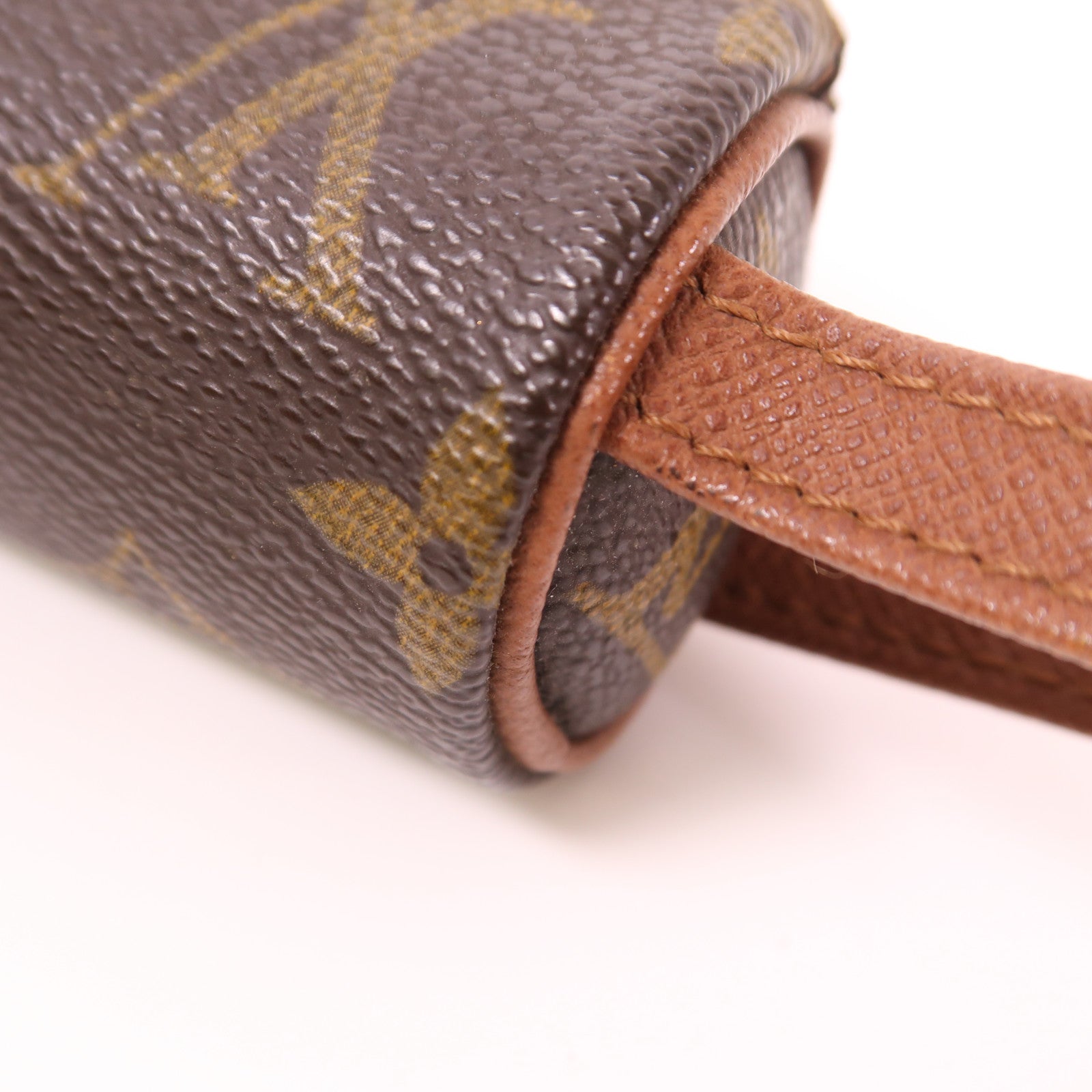 LOUIS VUITTON Monogram Micro Papillon Coin Case金扣零錢包