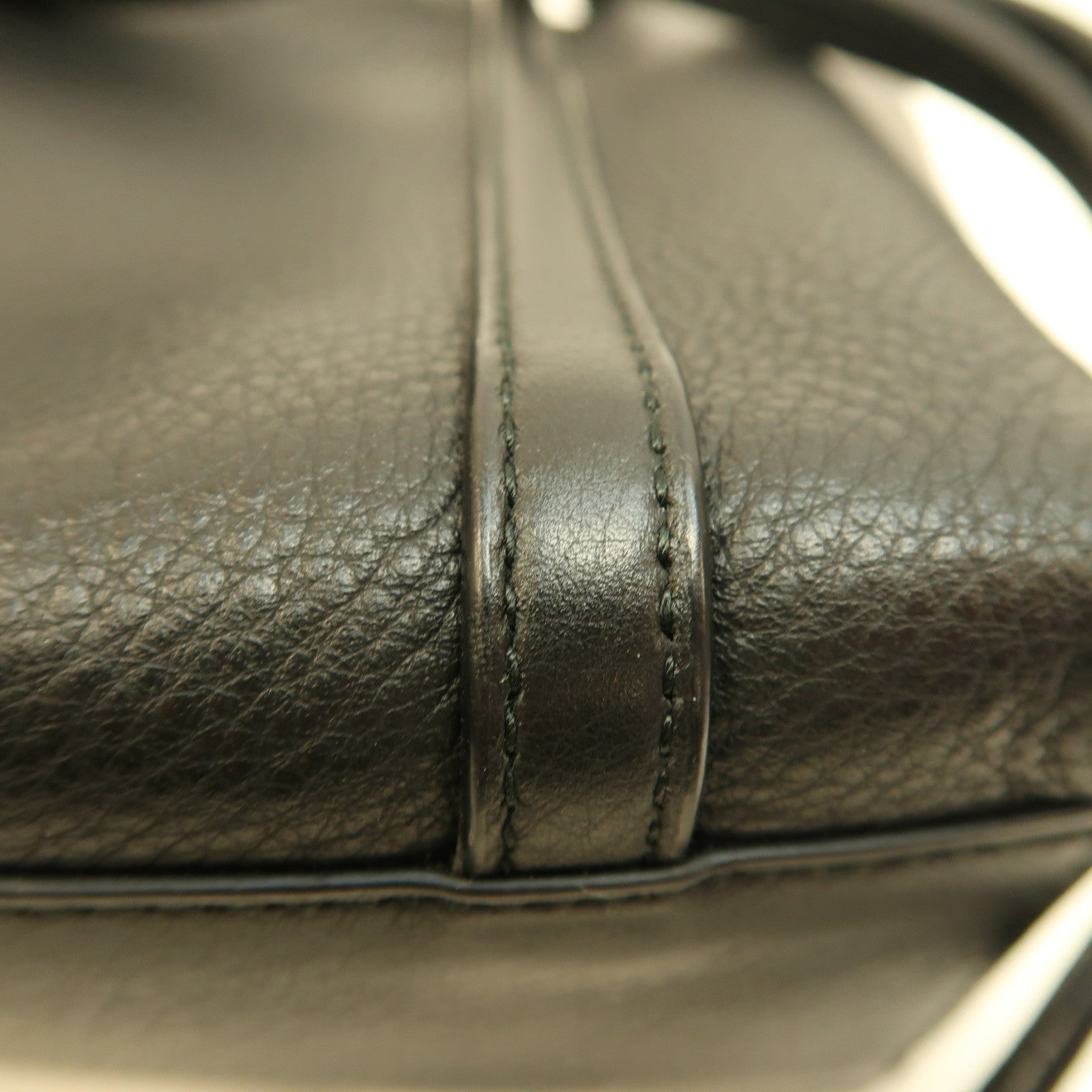 BALENCIAGA 【激減優惠】牛皮皮革Everyday Tote銀扣手挽肩背兩用袋黑色
