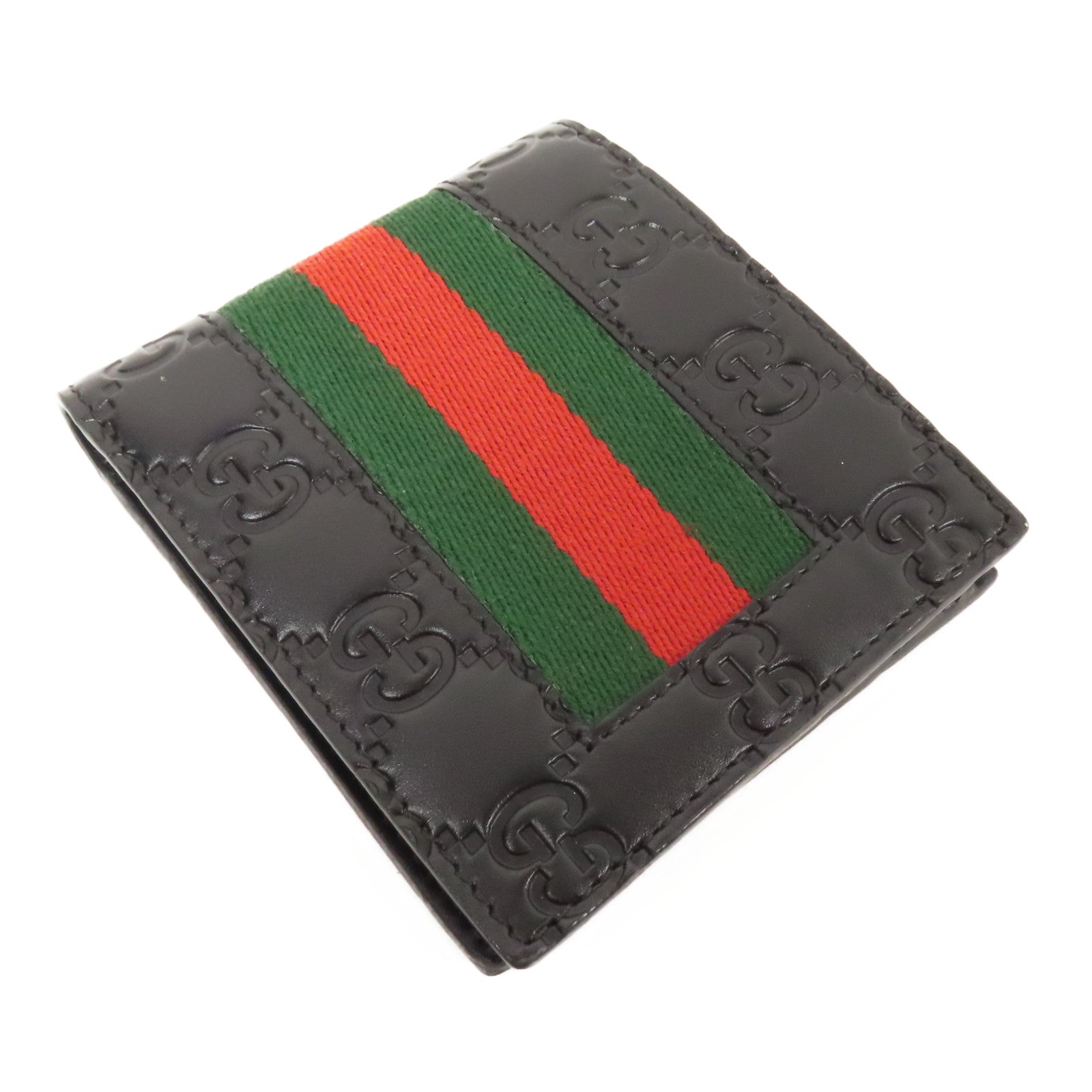 GUCCI 牛皮皮革GG Supreme Wallet錢包