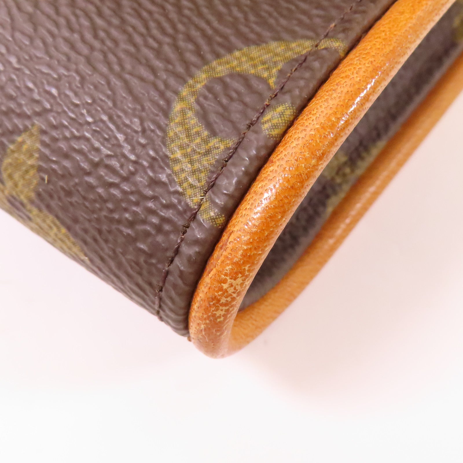 LOUIS VUITTON Monogram Pochette Twin GM金扣肩背袋